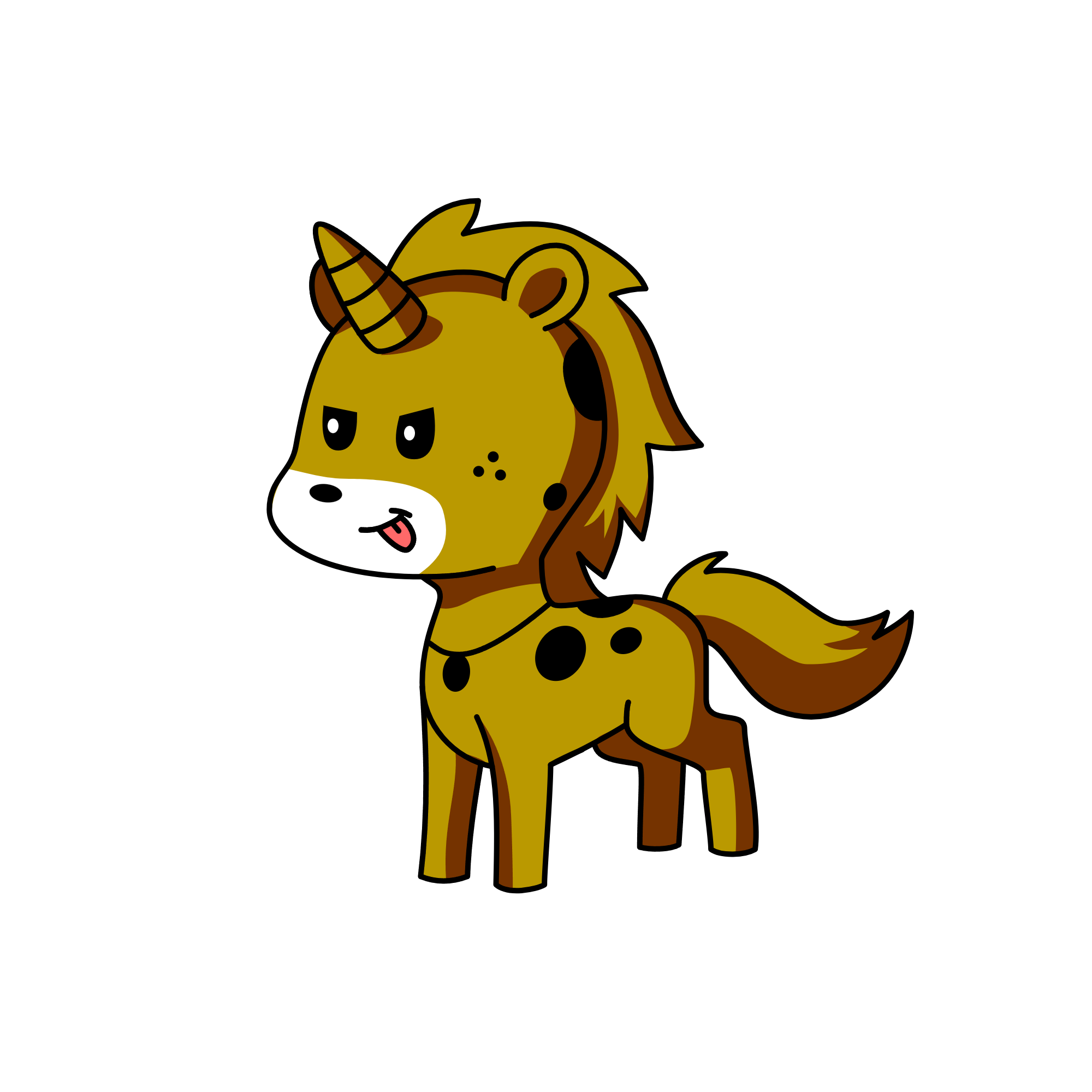Scooby, the unicorn