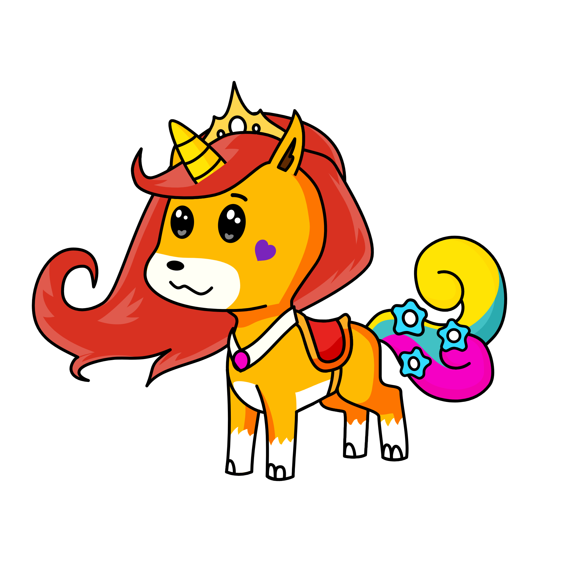Queen, the unicorn