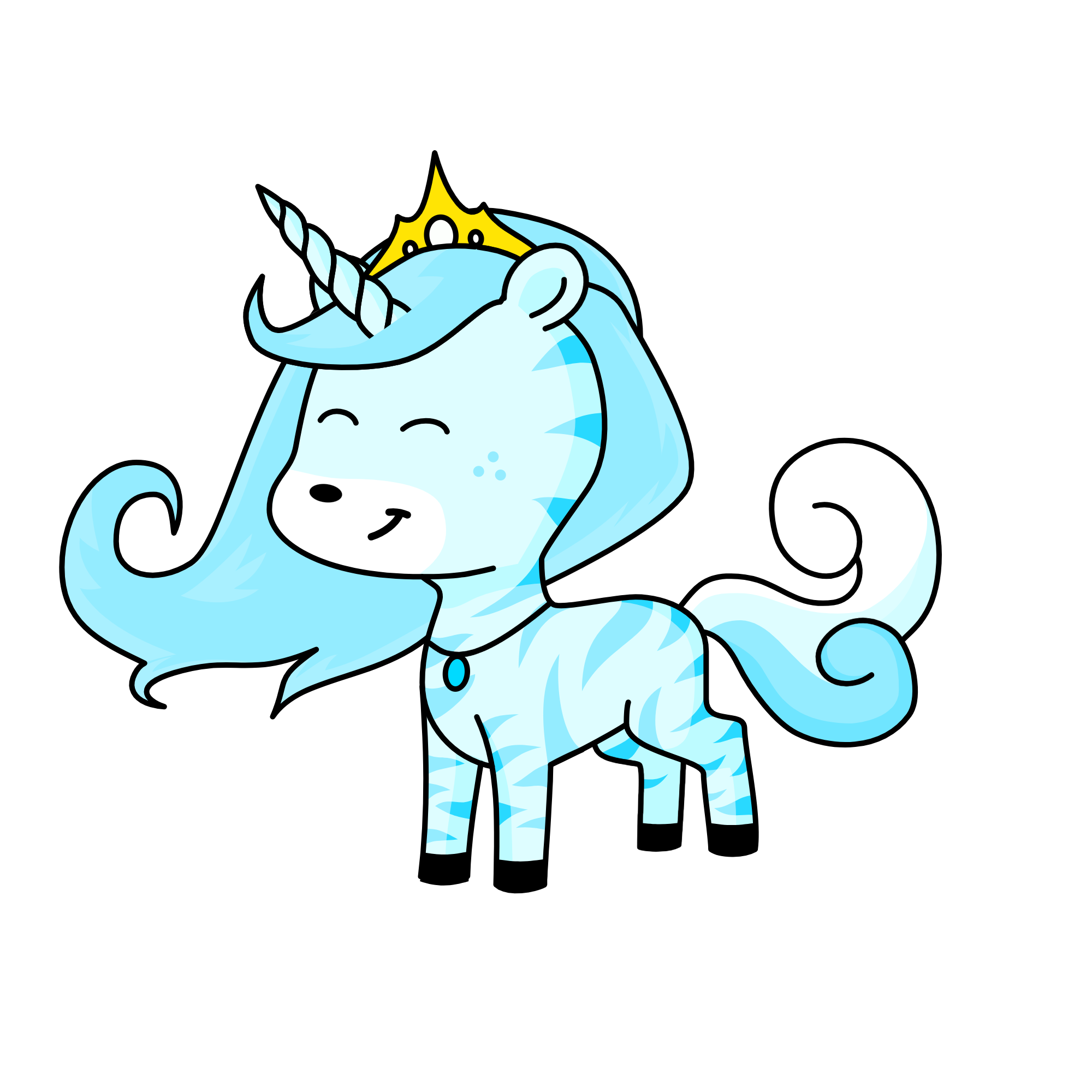 Ice, the unicorn