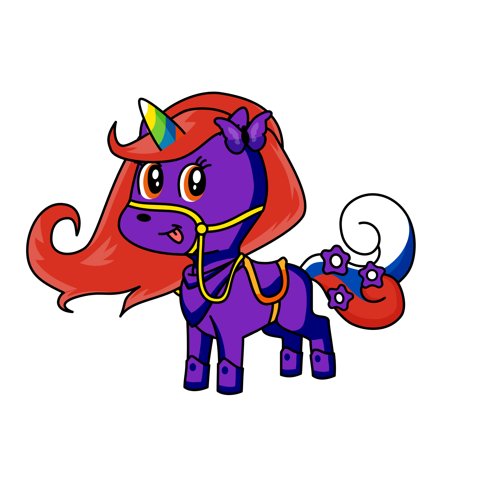 3, the unicorn