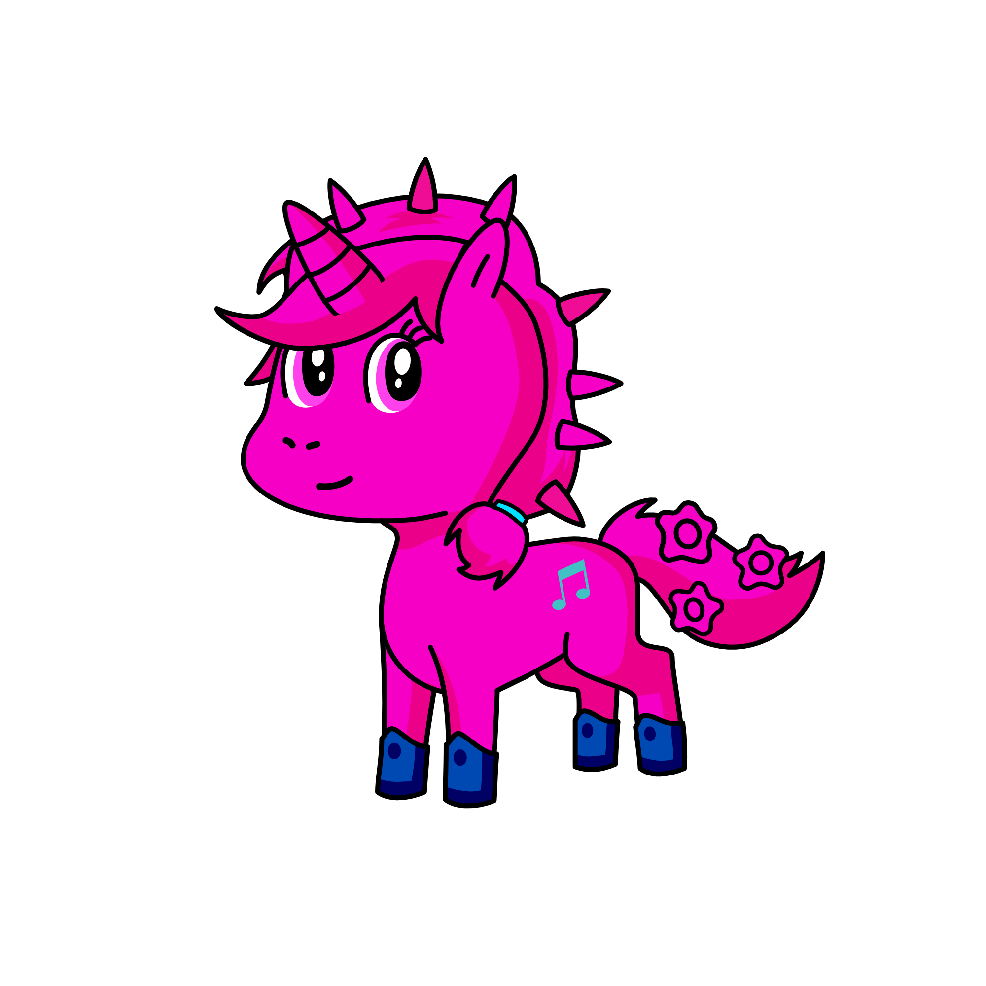 Pinkilicious, the unicorn