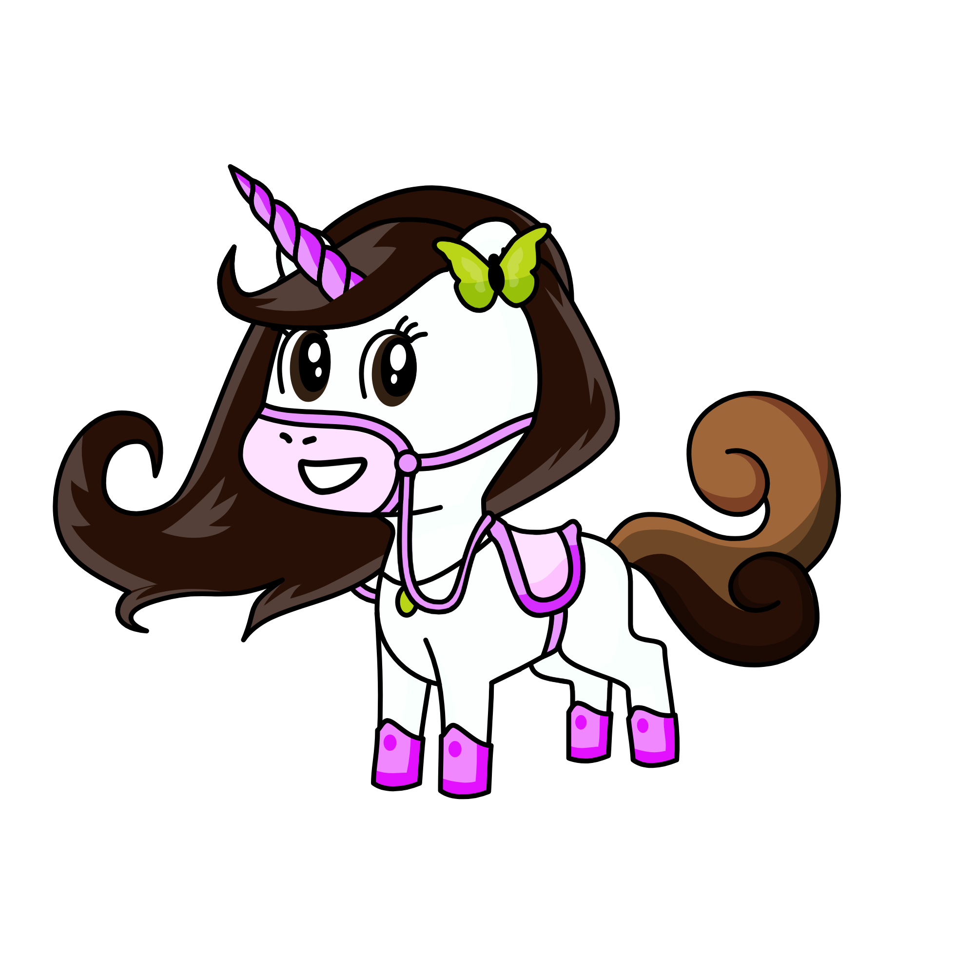 Sky, the unicorn