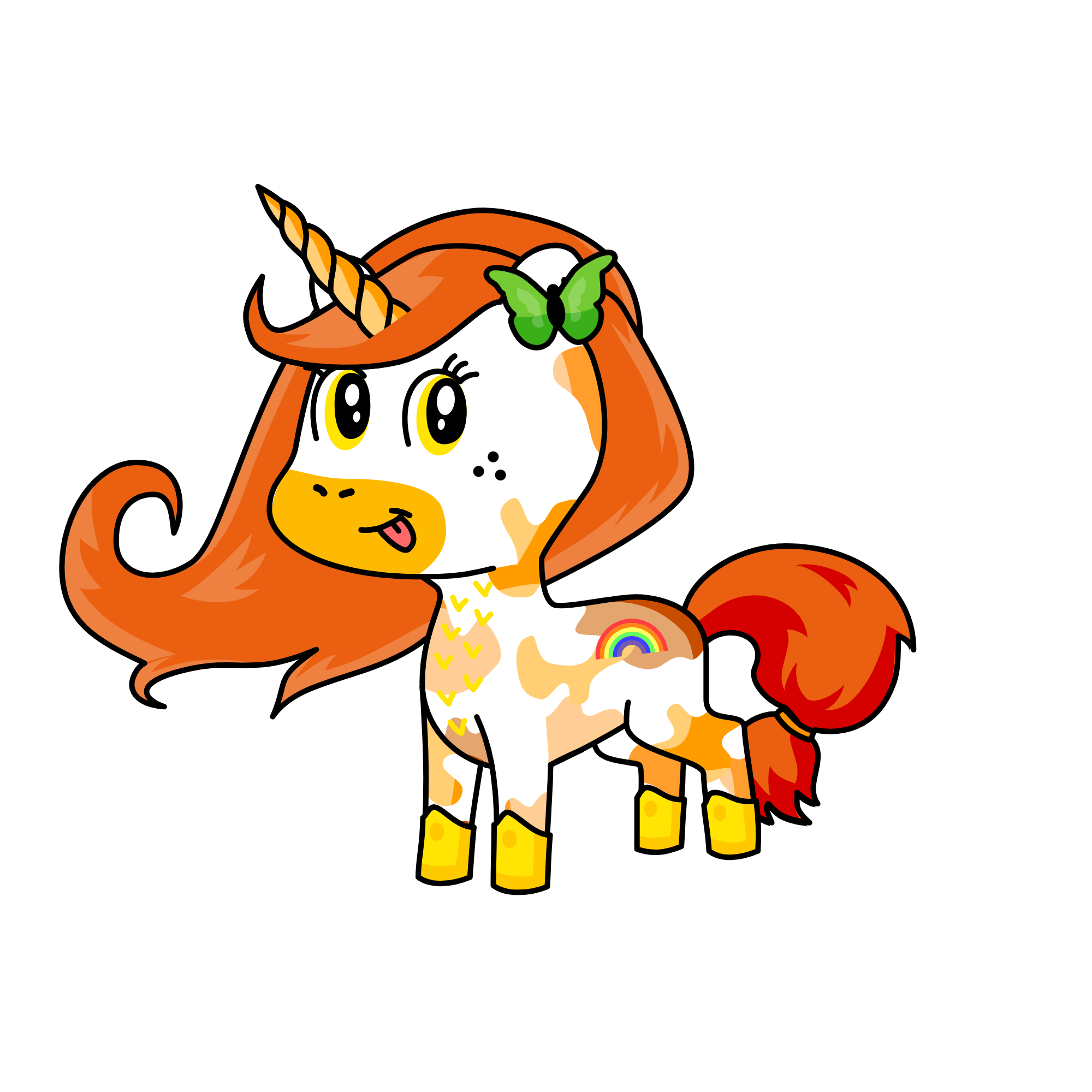 scarlet, the unicorn