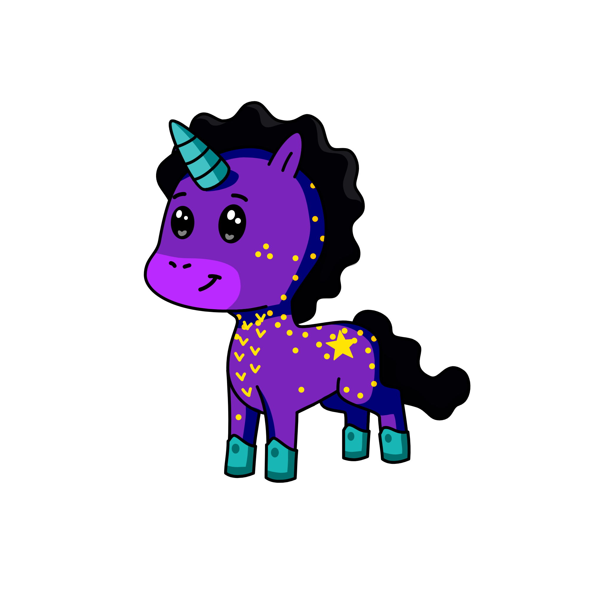 moon, the unicorn