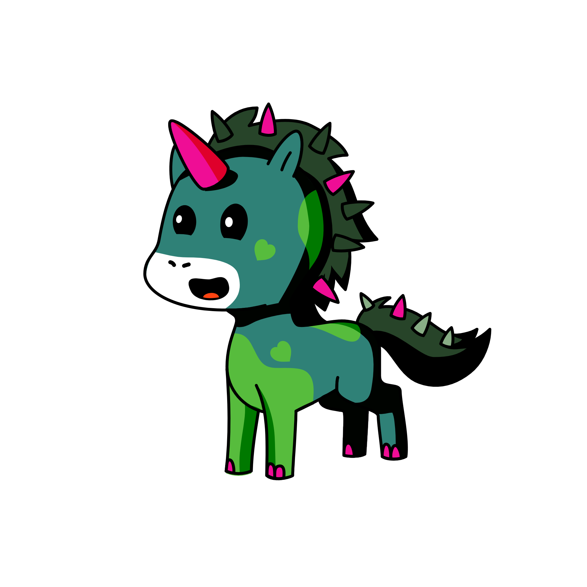 Misty, the unicorn