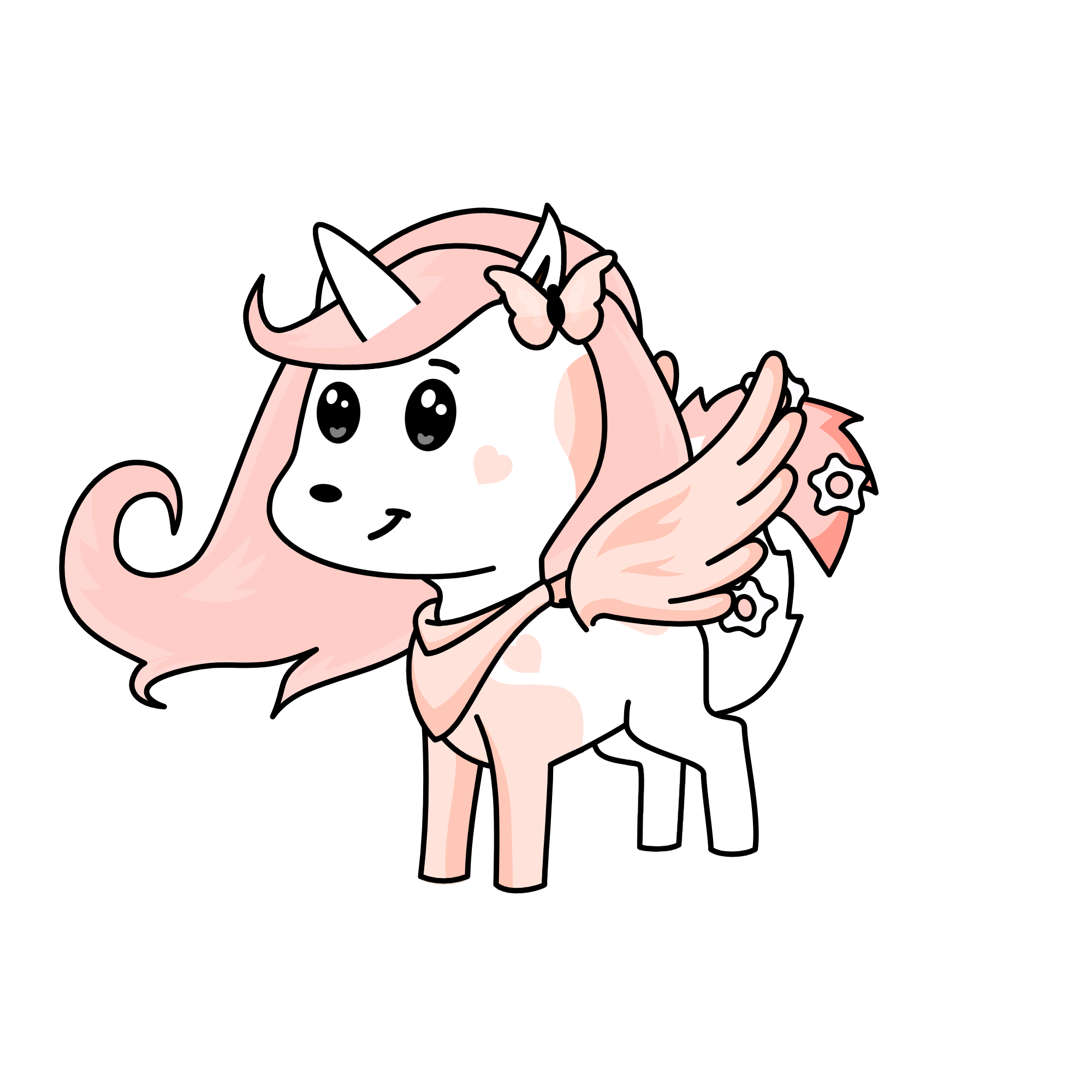 Milky, the unicorn