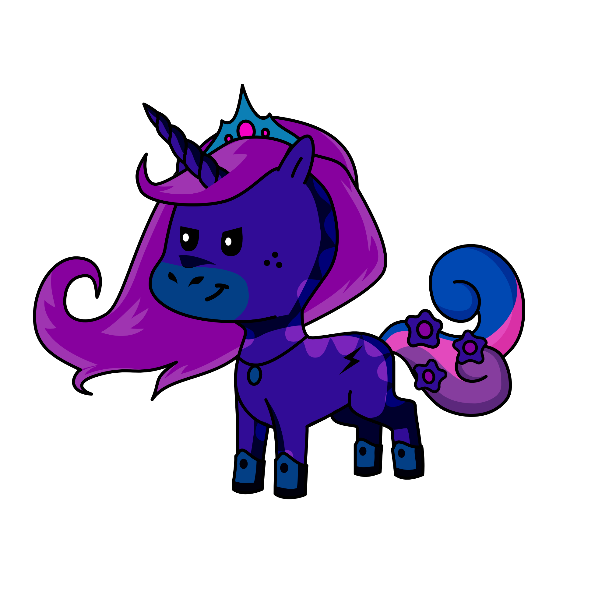 Darkness, the unicorn