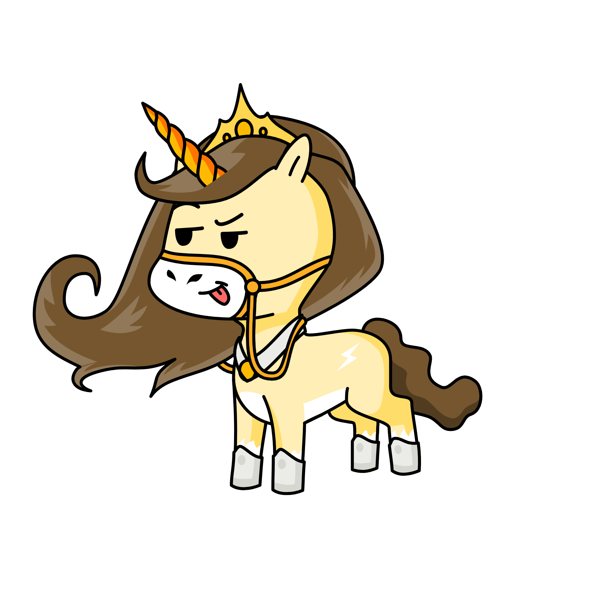 Fearless, the unicorn