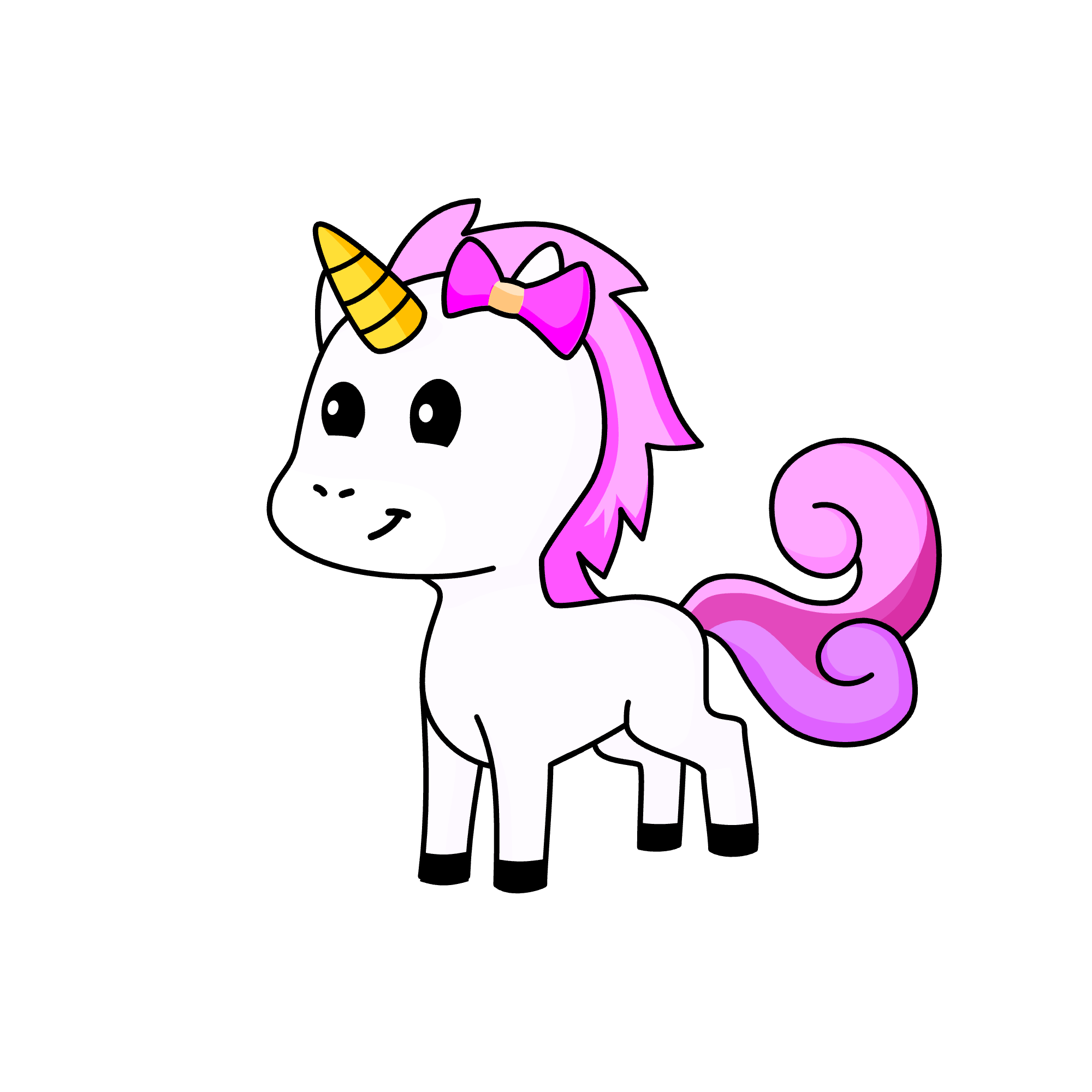 Sparkles, the unicorn