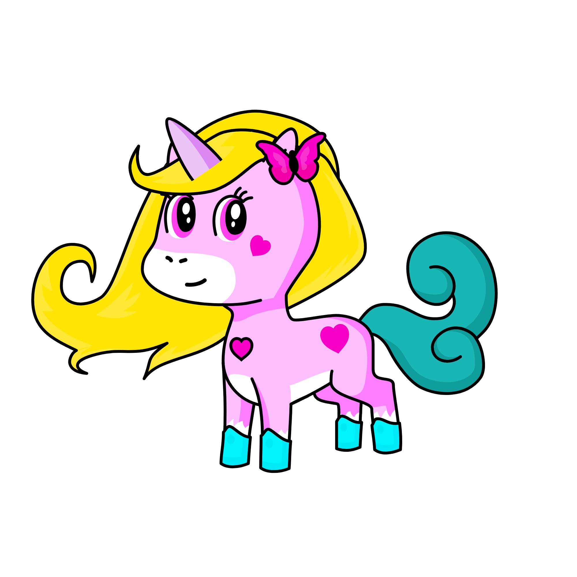 Q, the unicorn