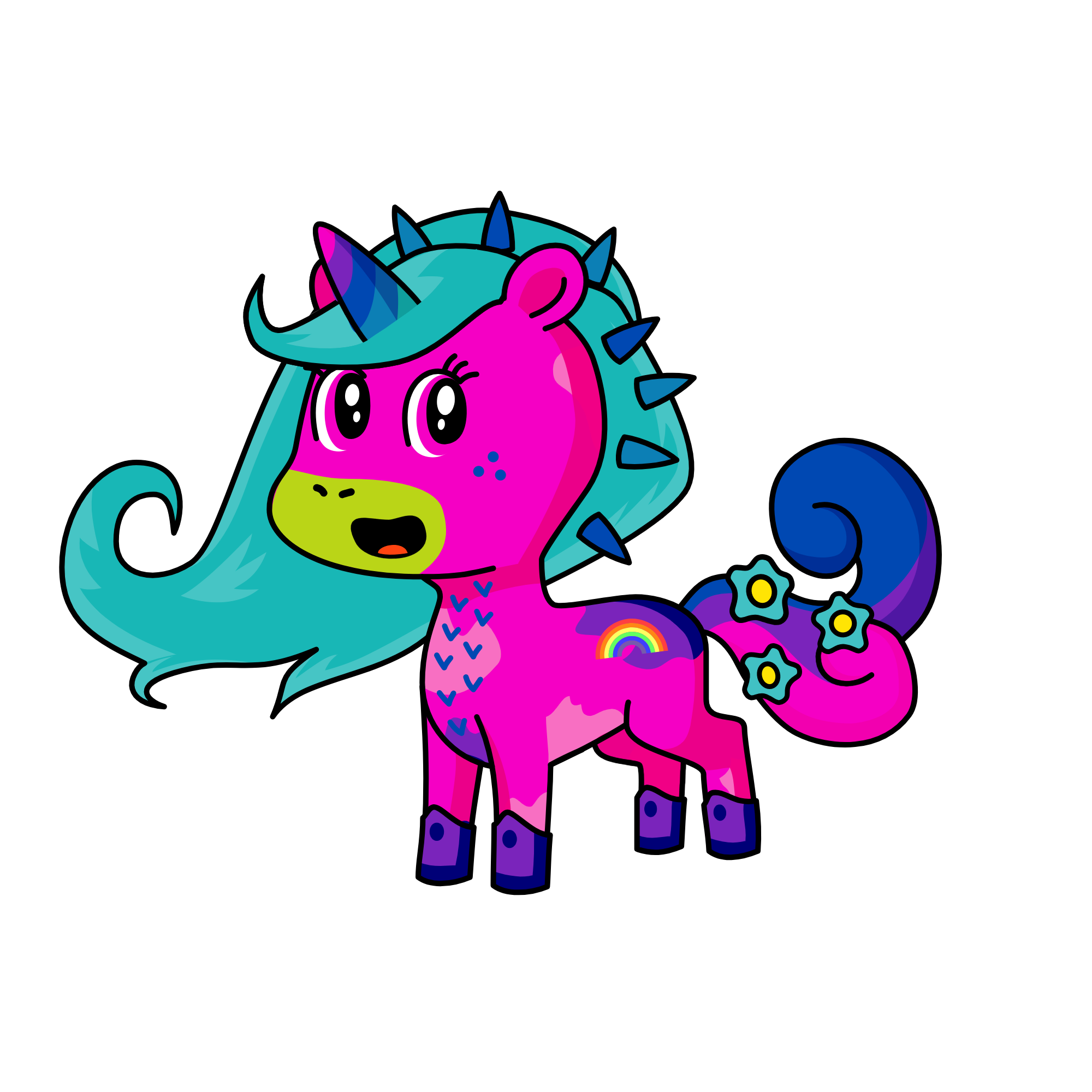 cầu vồng, the unicorn