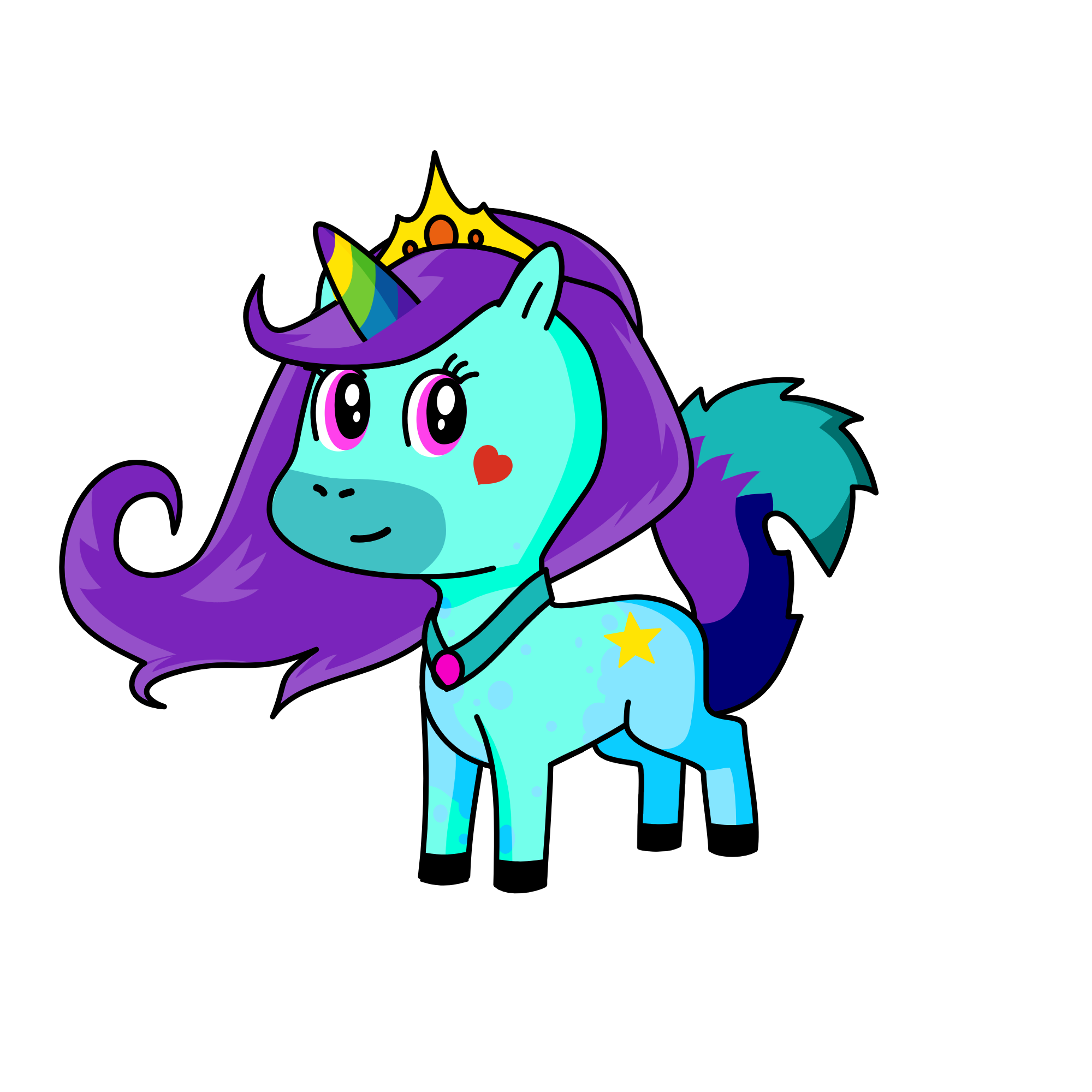 ночное мерцание, the unicorn
