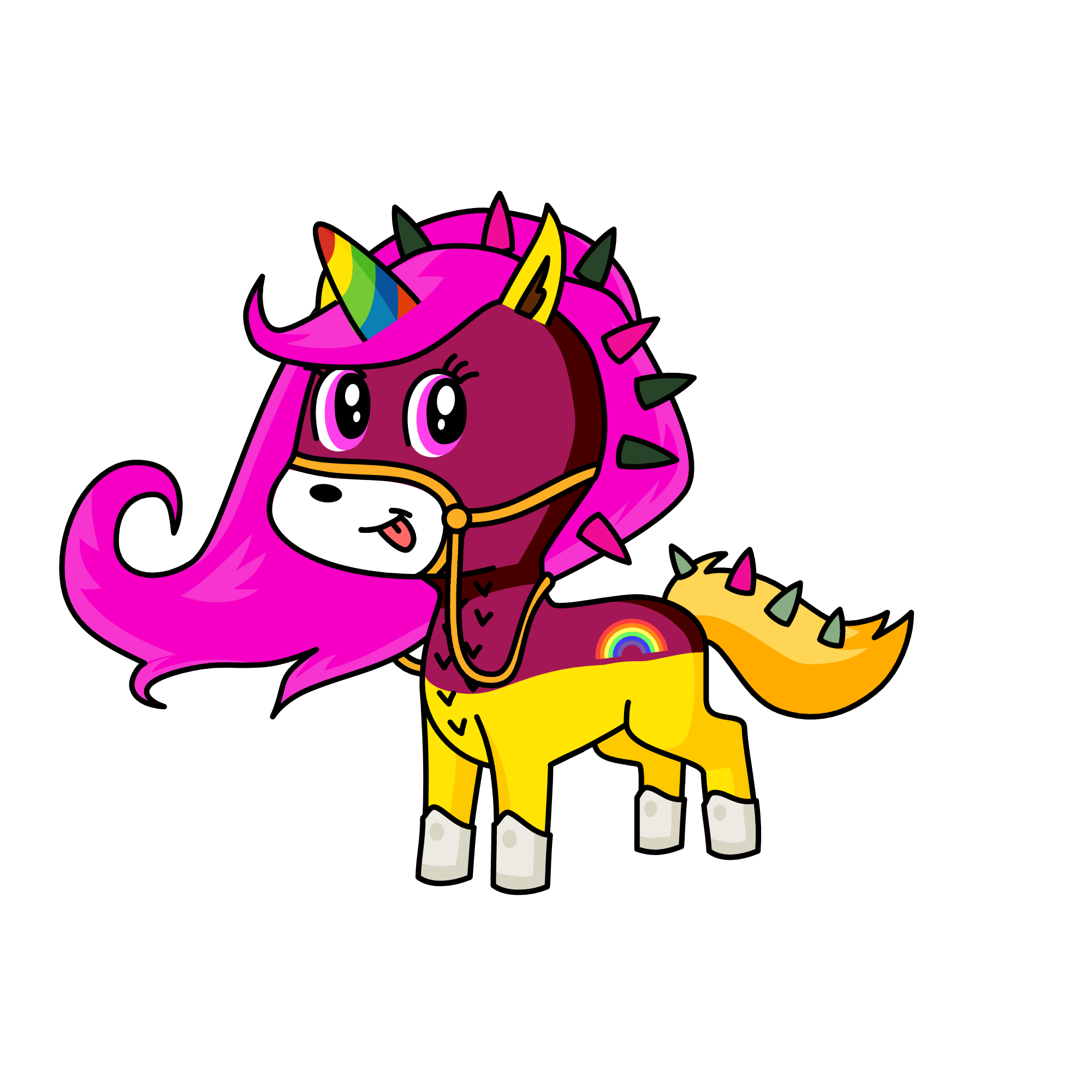 ㄑㄘㄨㄜ, the unicorn