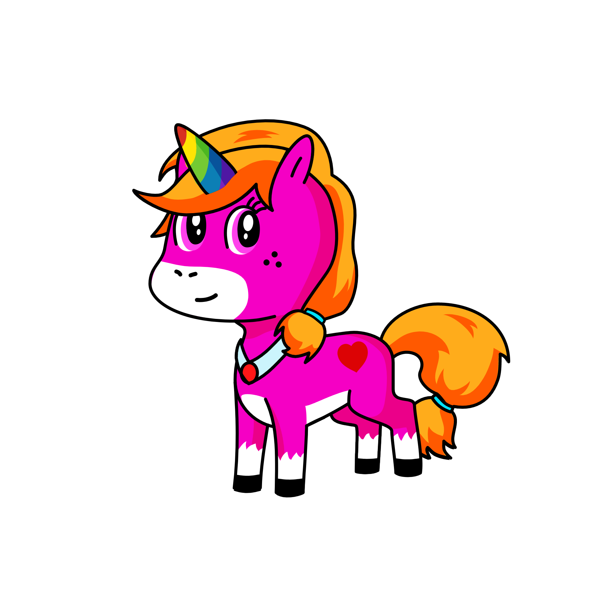 Unicorn Jenny, the unicorn