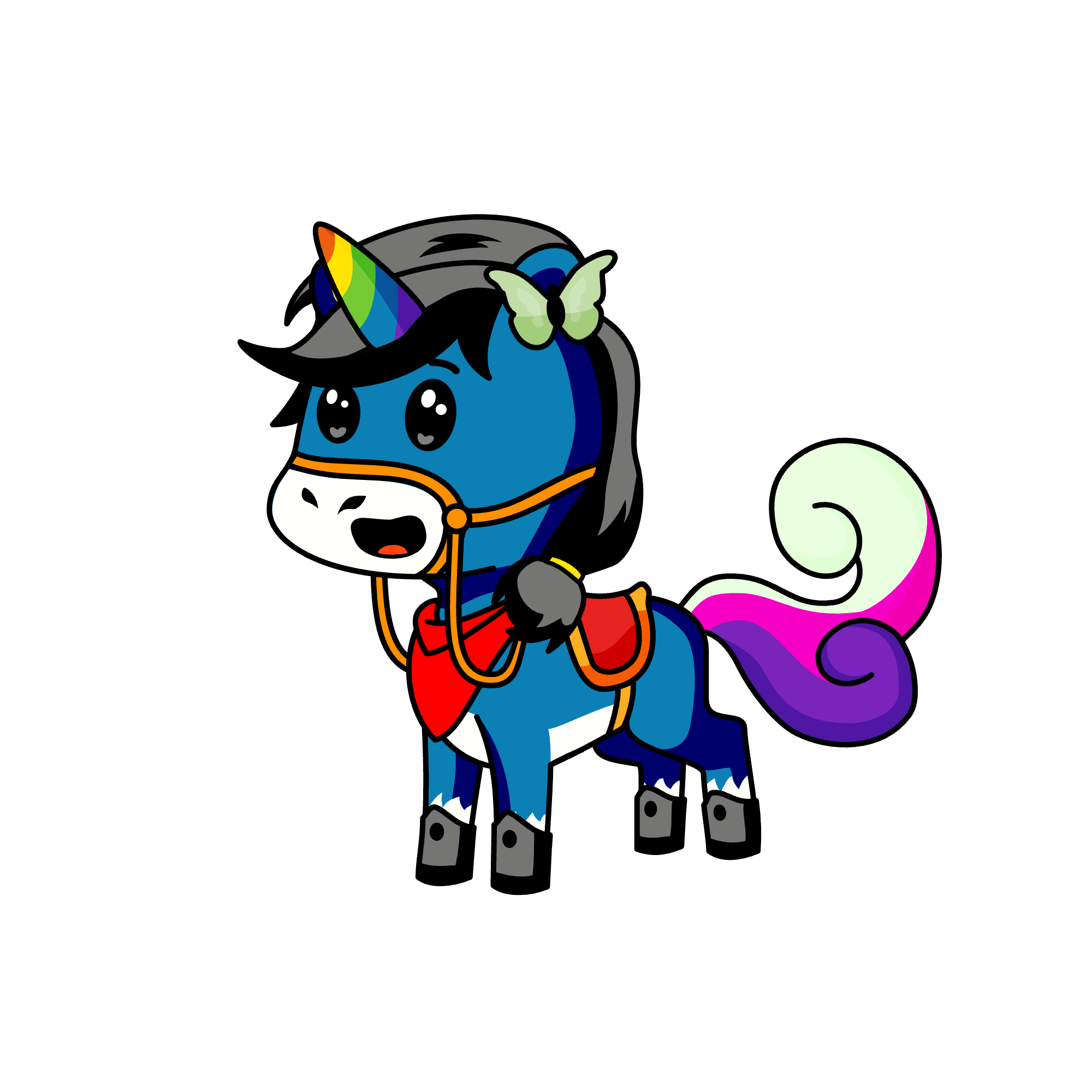 Midsnow , the unicorn