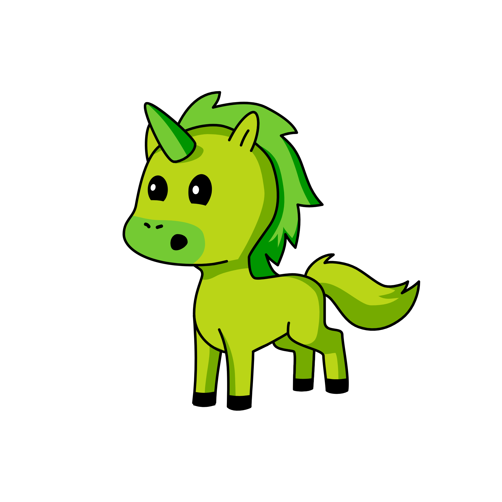 ROTON BALL, the unicorn