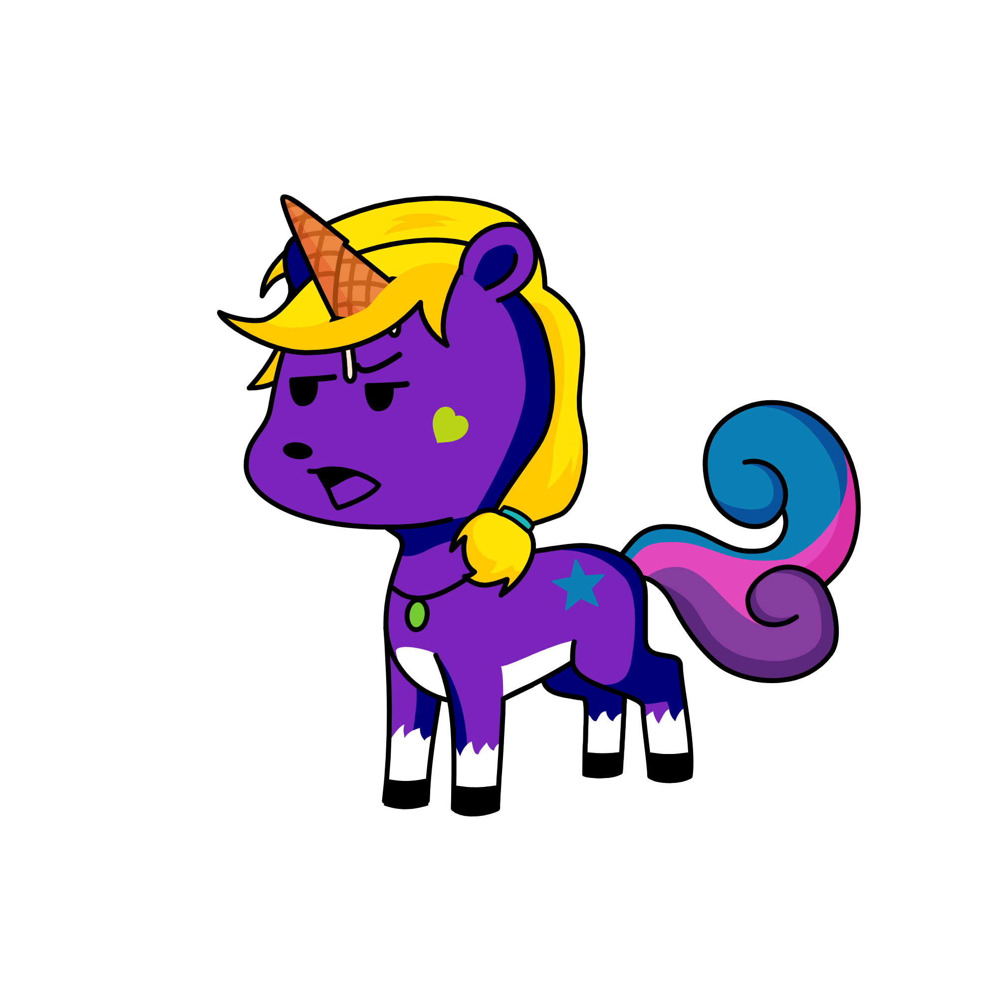 cdfdgfgh, the unicorn