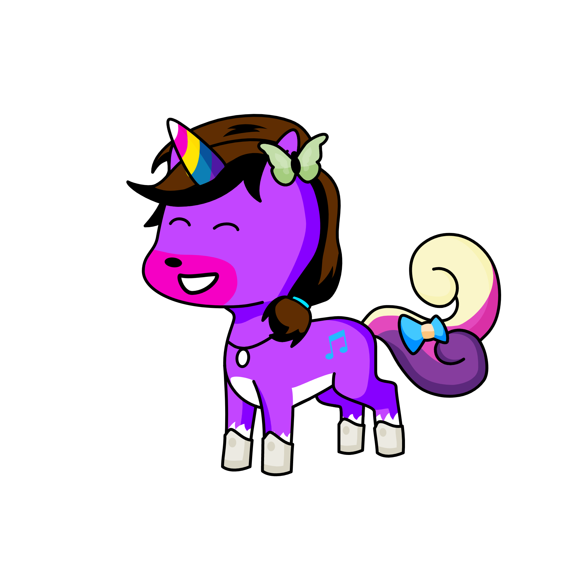 PuRpLe MaGiC, the unicorn