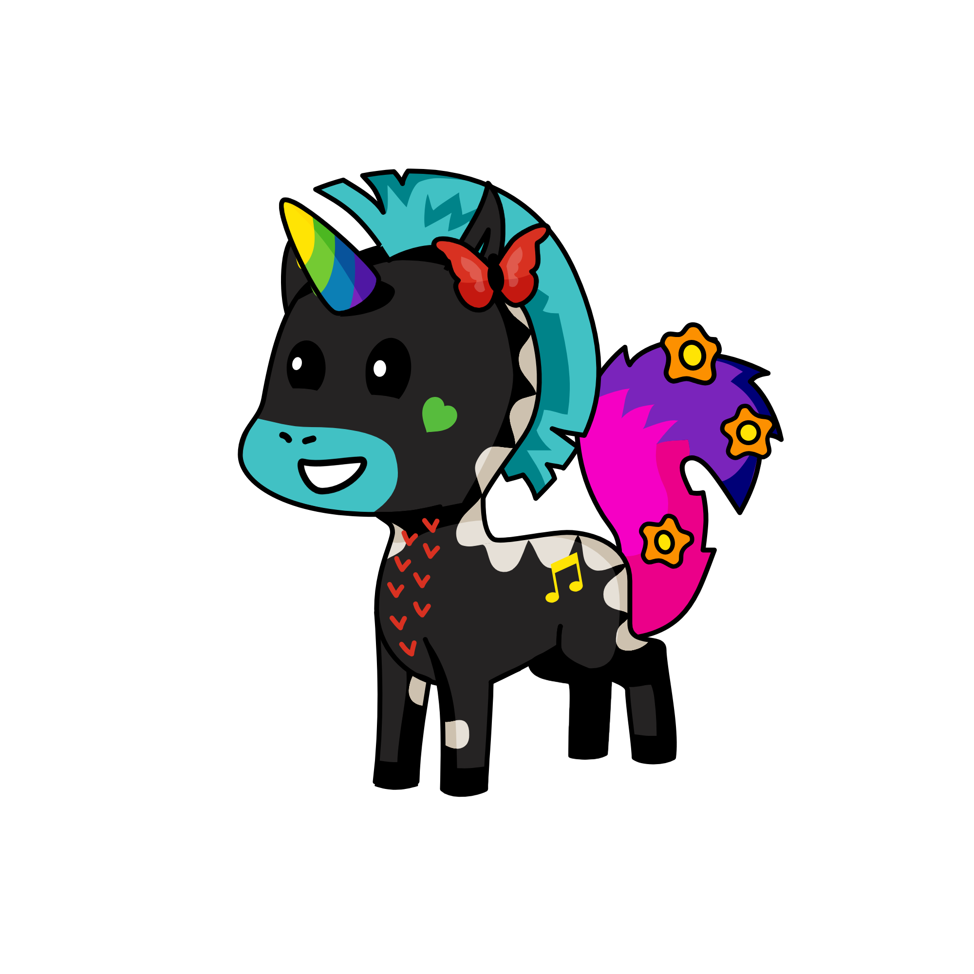 jj, the unicorn