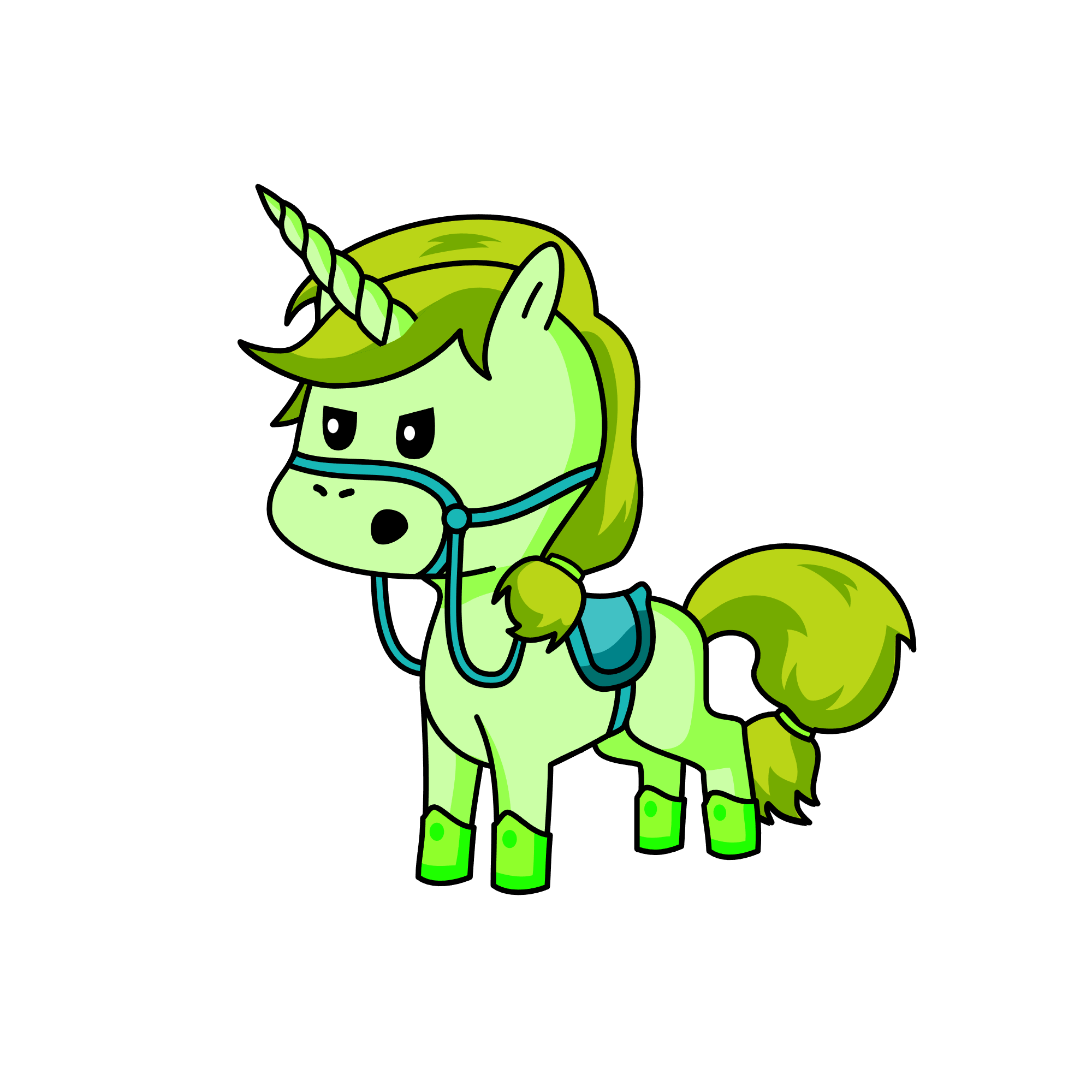 Figure 8, the unicorn