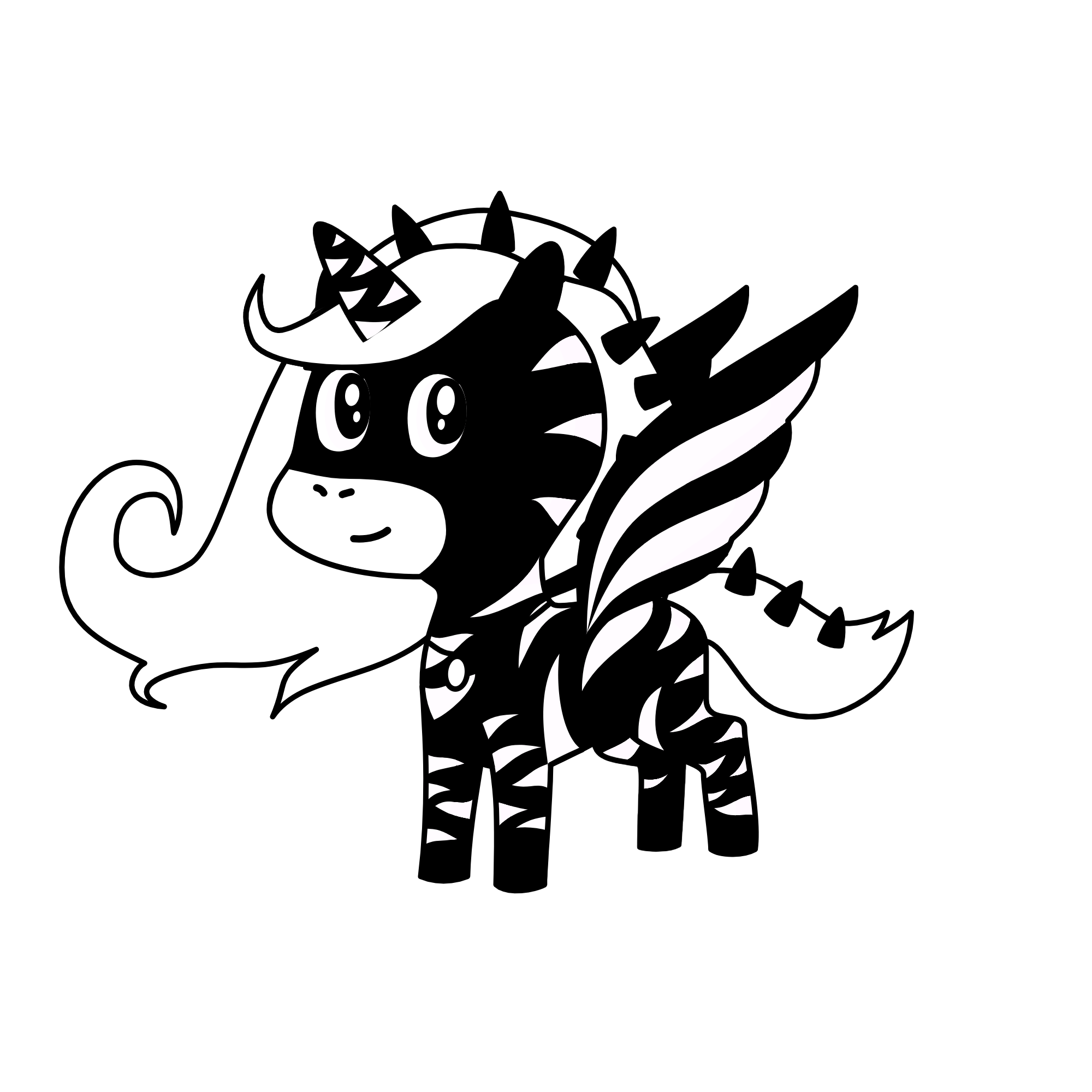 Wednesday Addams, the unicorn