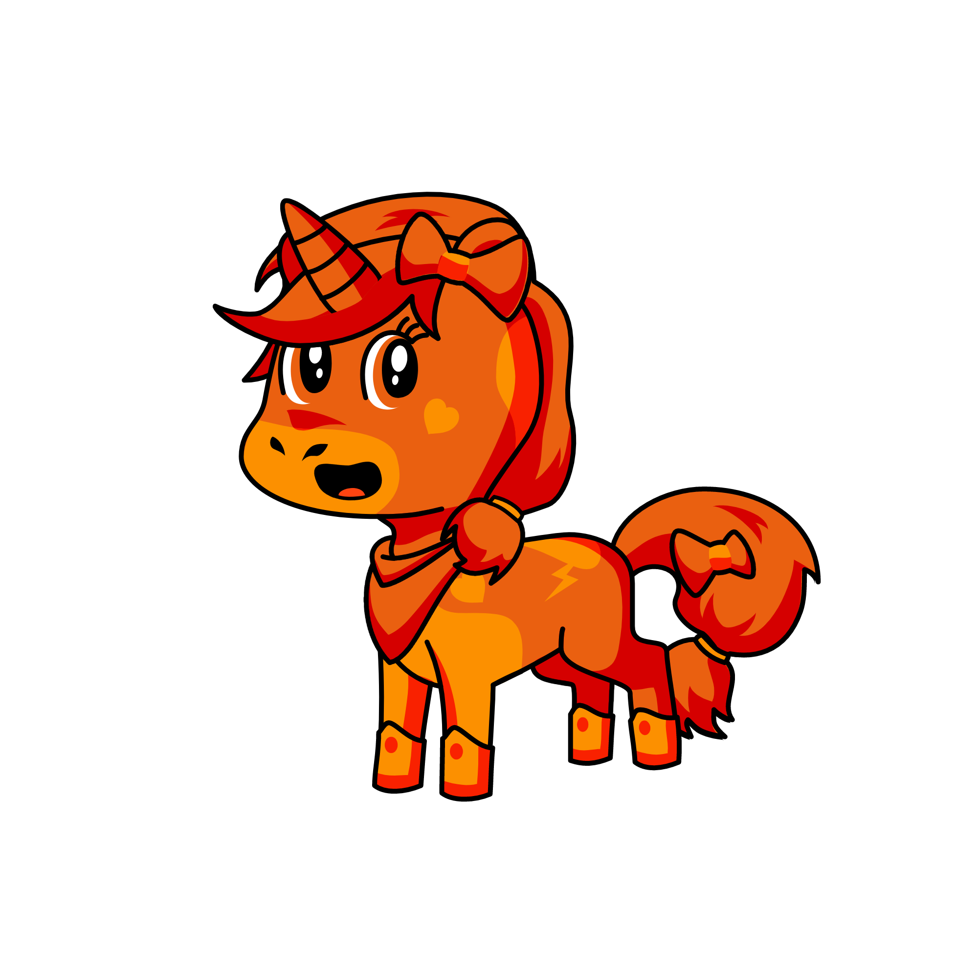 Desert, the unicorn