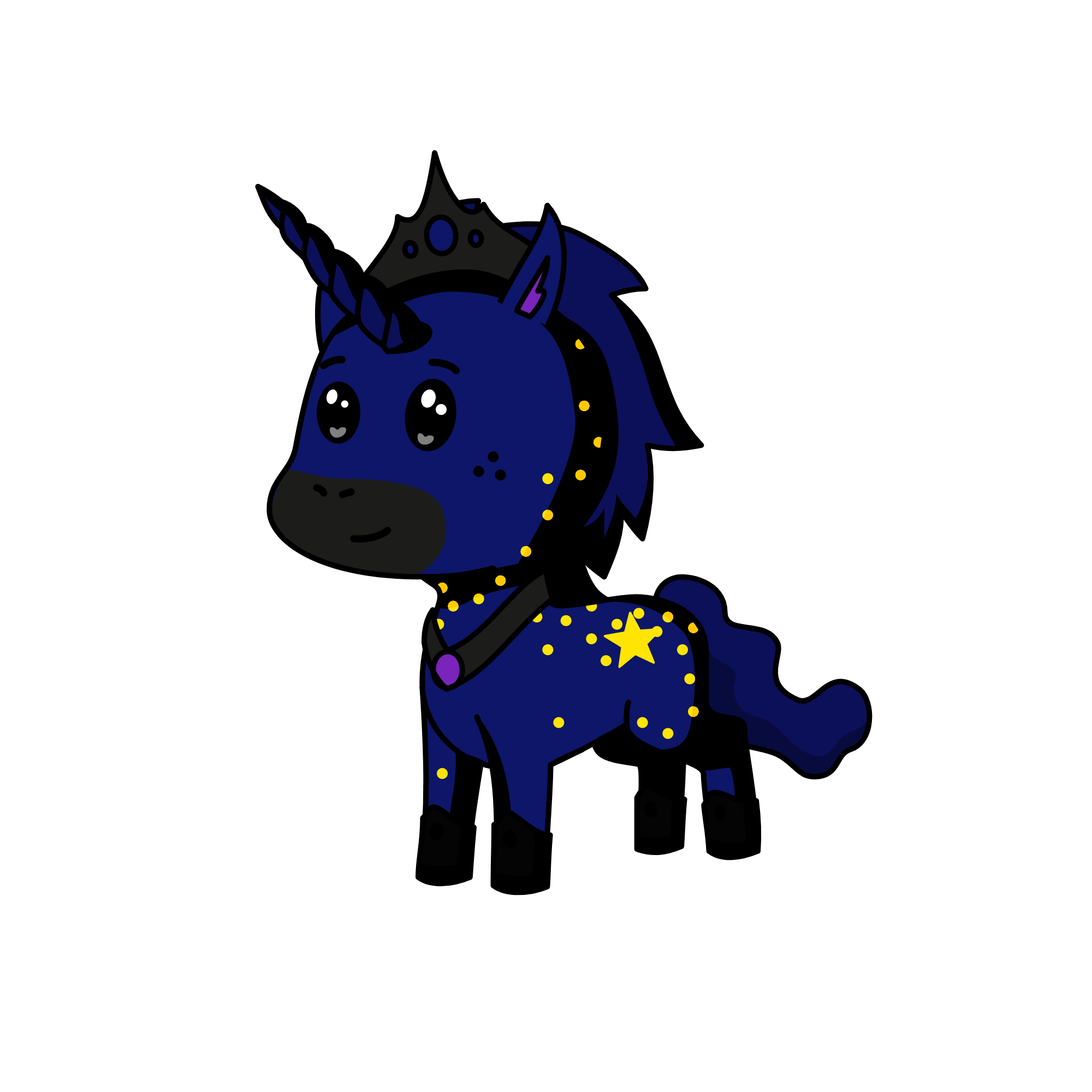 Luna, the unicorn
