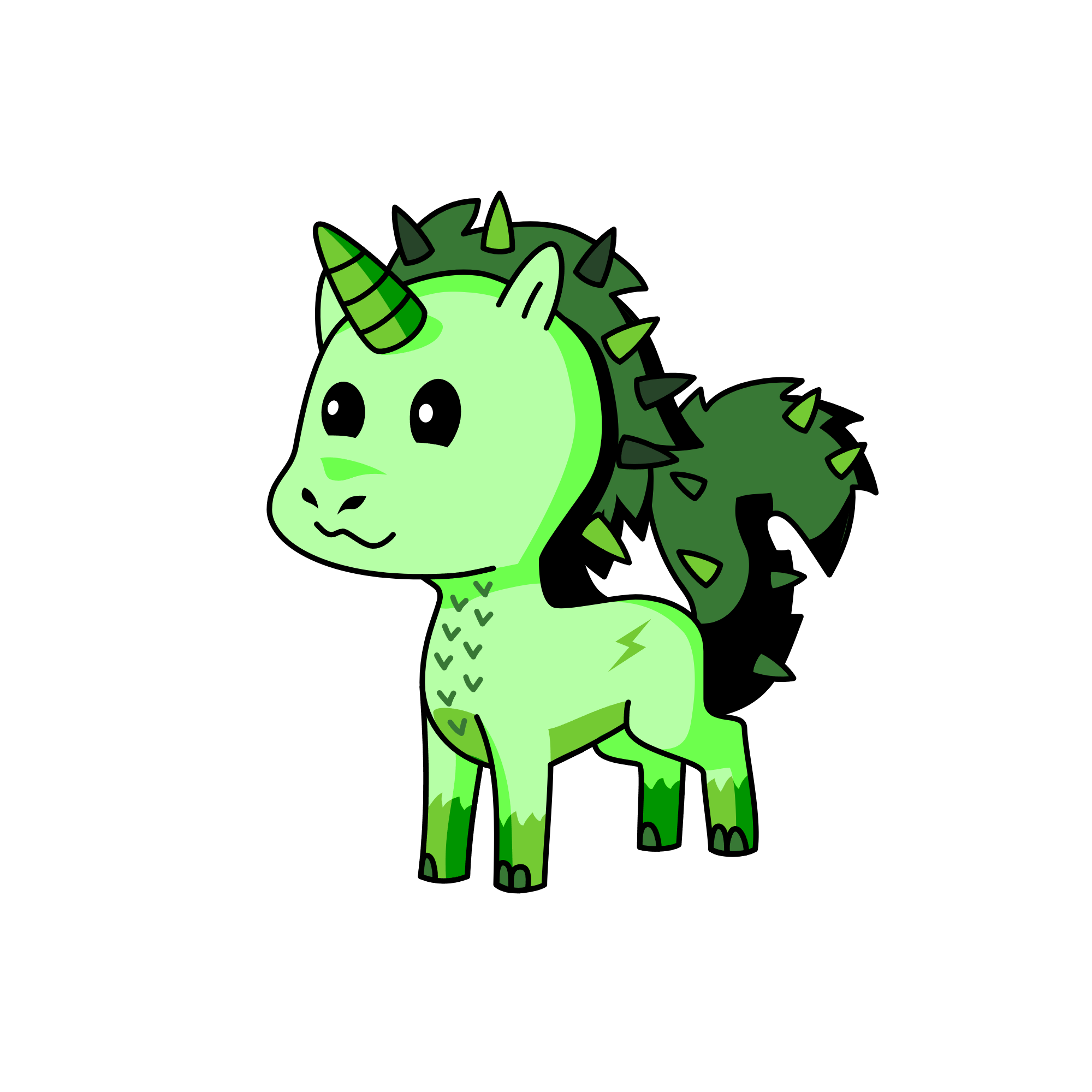 Cactus, the unicorn