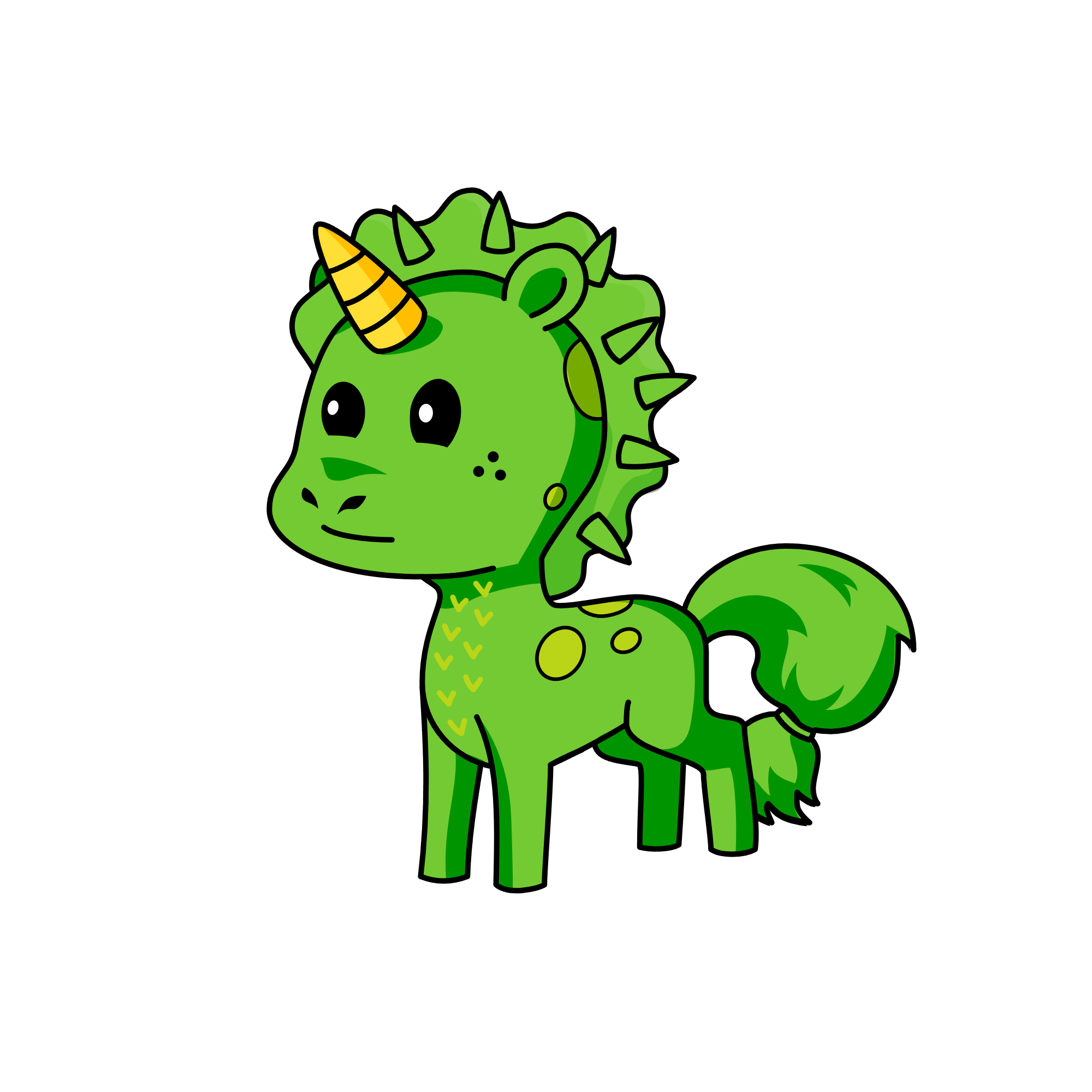 Triceracorn, the unicorn