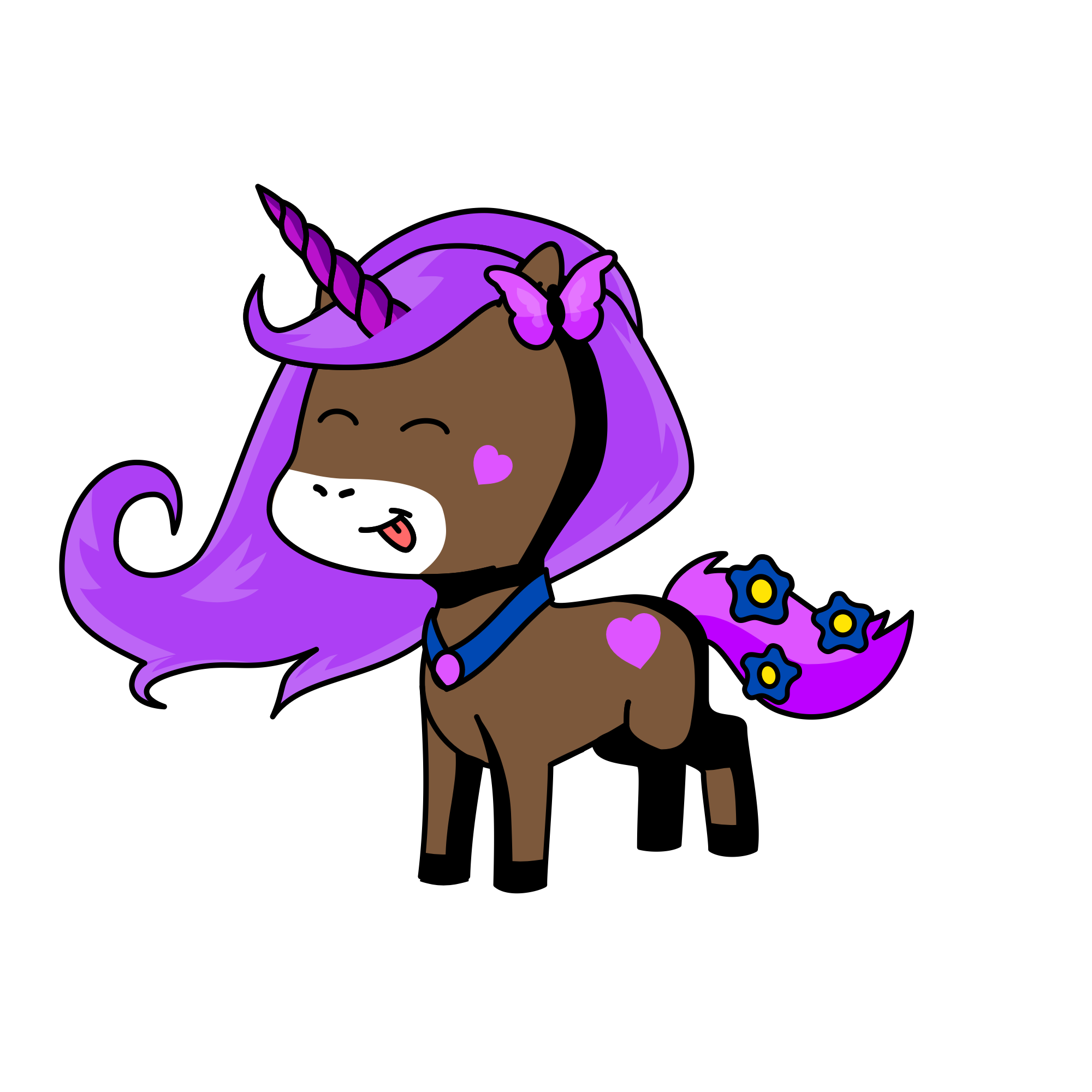 Bon Bon, the unicorn