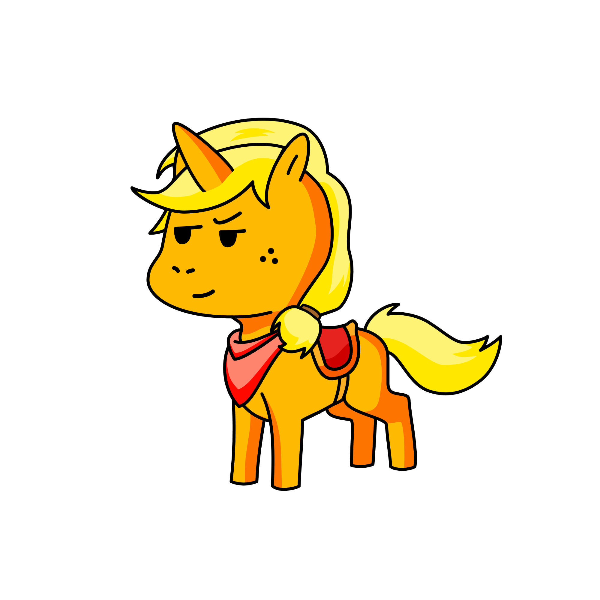 Apple Jack, the unicorn