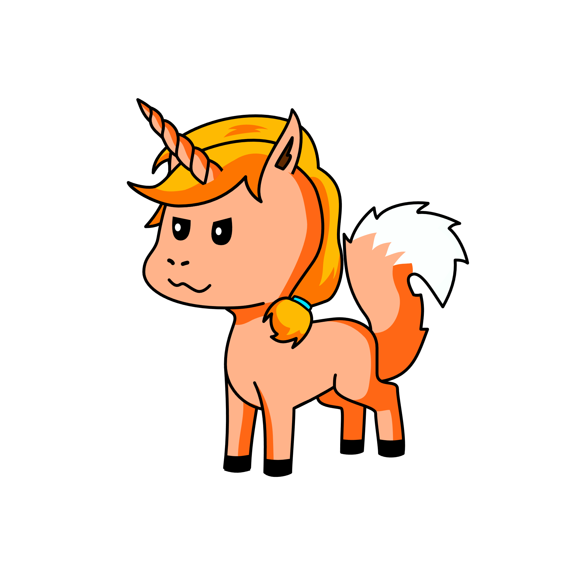 Silent fire, the unicorn