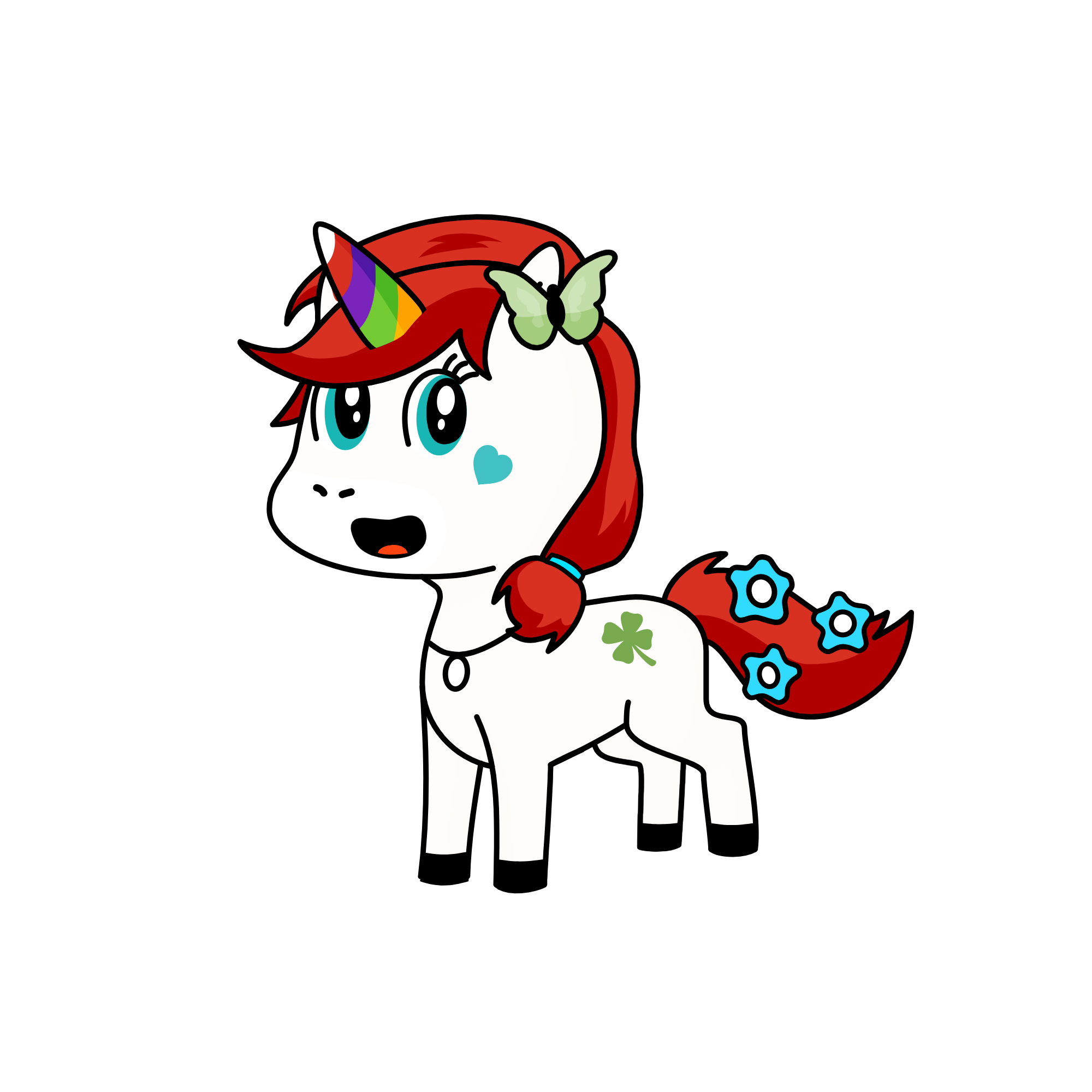 em bé của mik, the unicorn