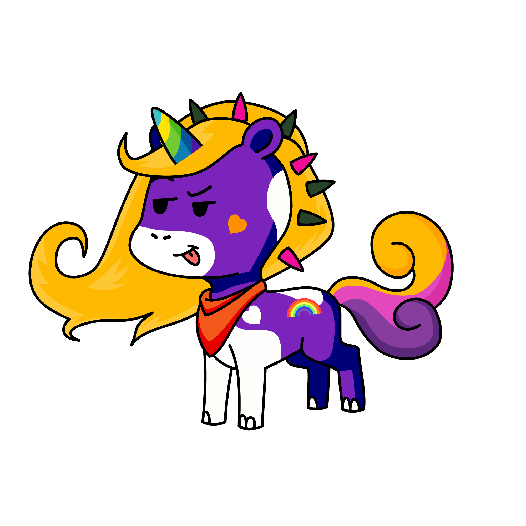 gay, the unicorn