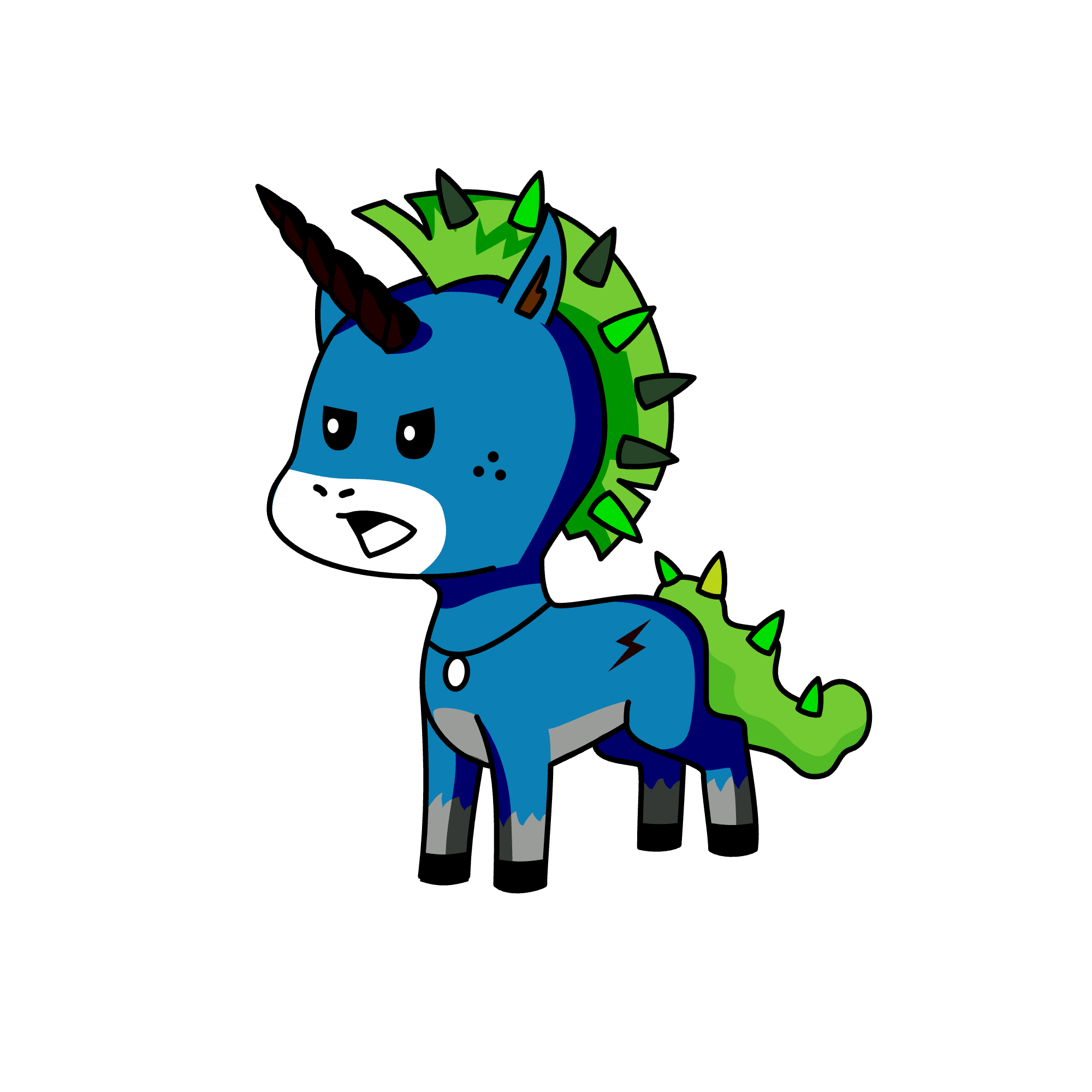 emo, the unicorn