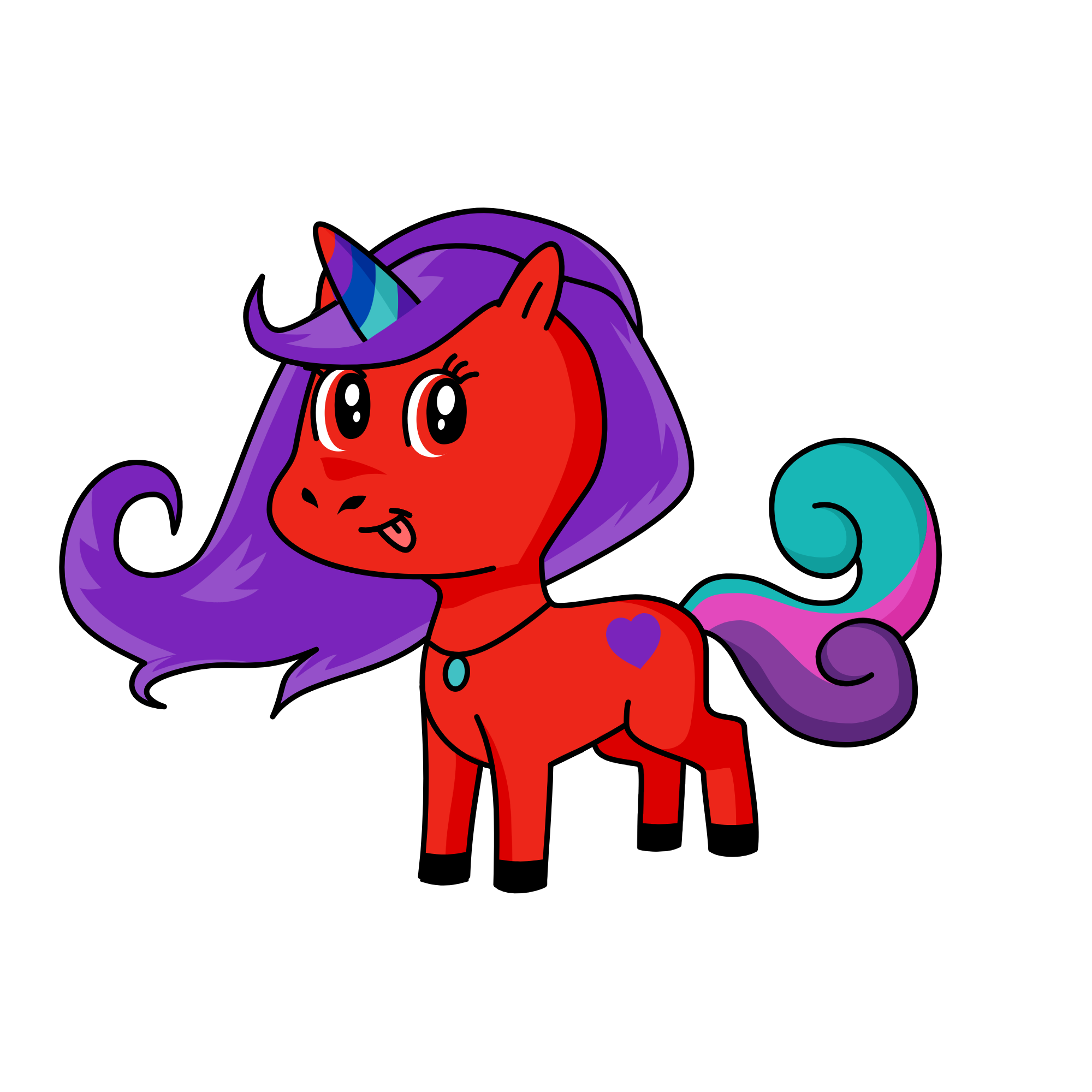 Luna, the unicorn