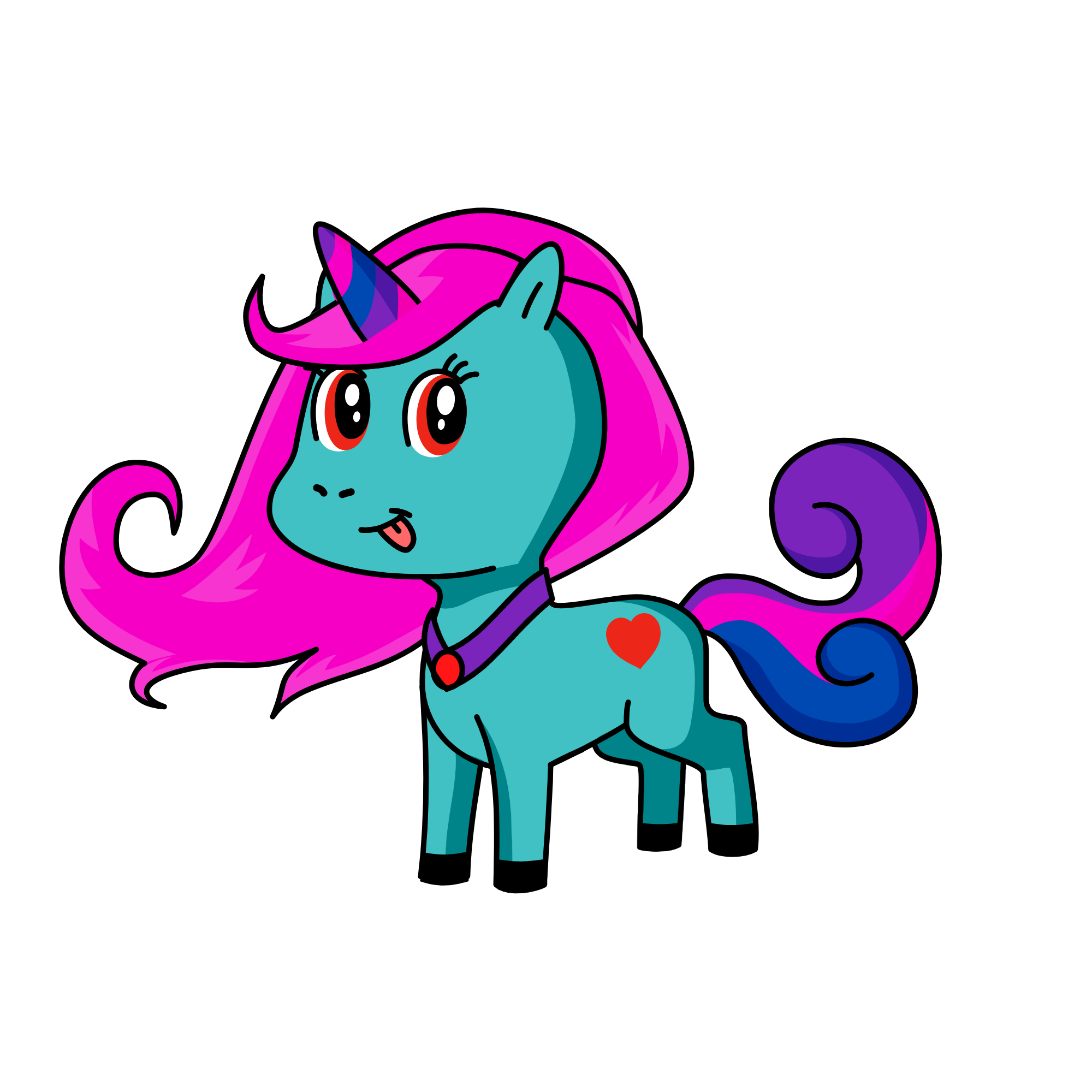 Snowflake, the unicorn
