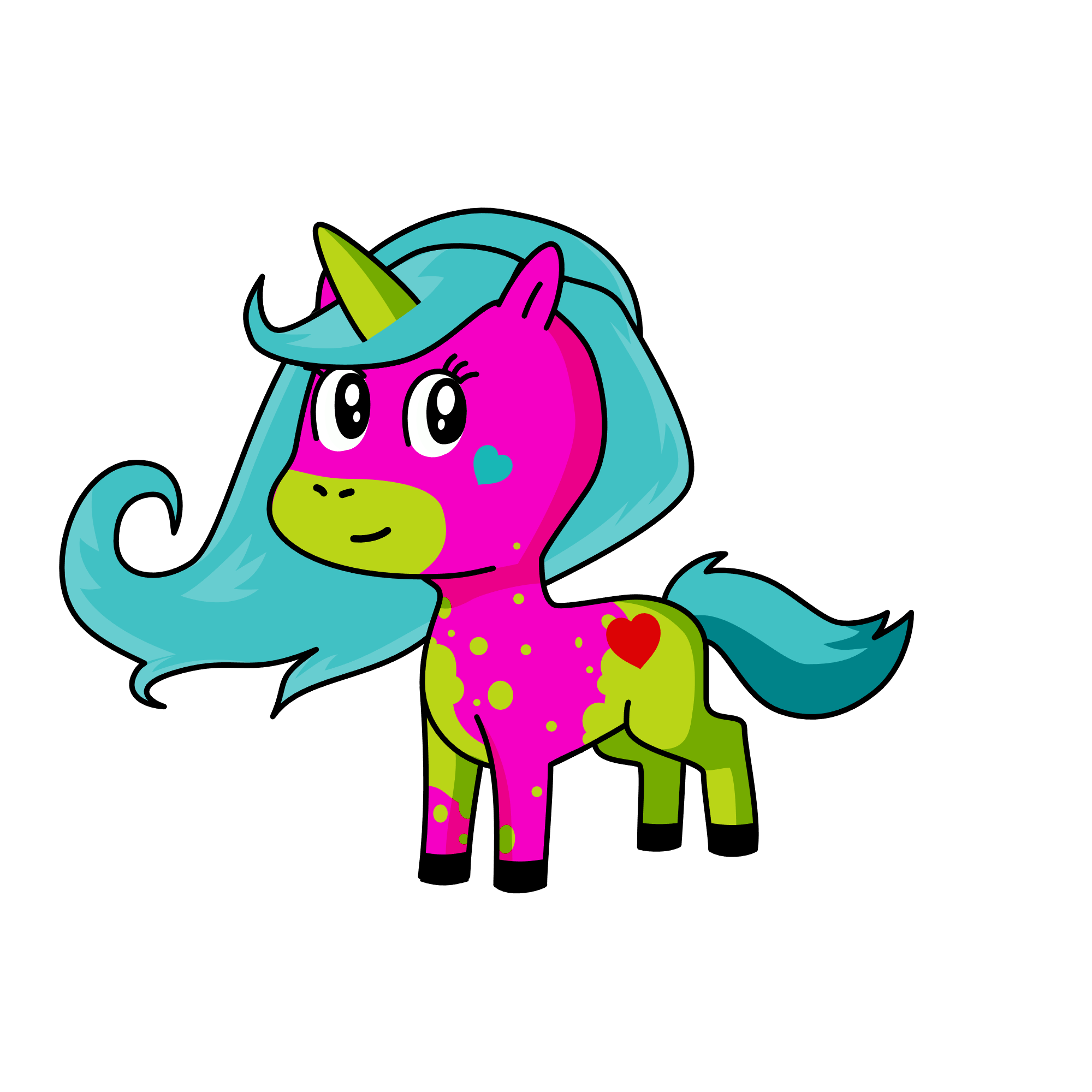 Your looking at some damn fucking shit, the unicorn