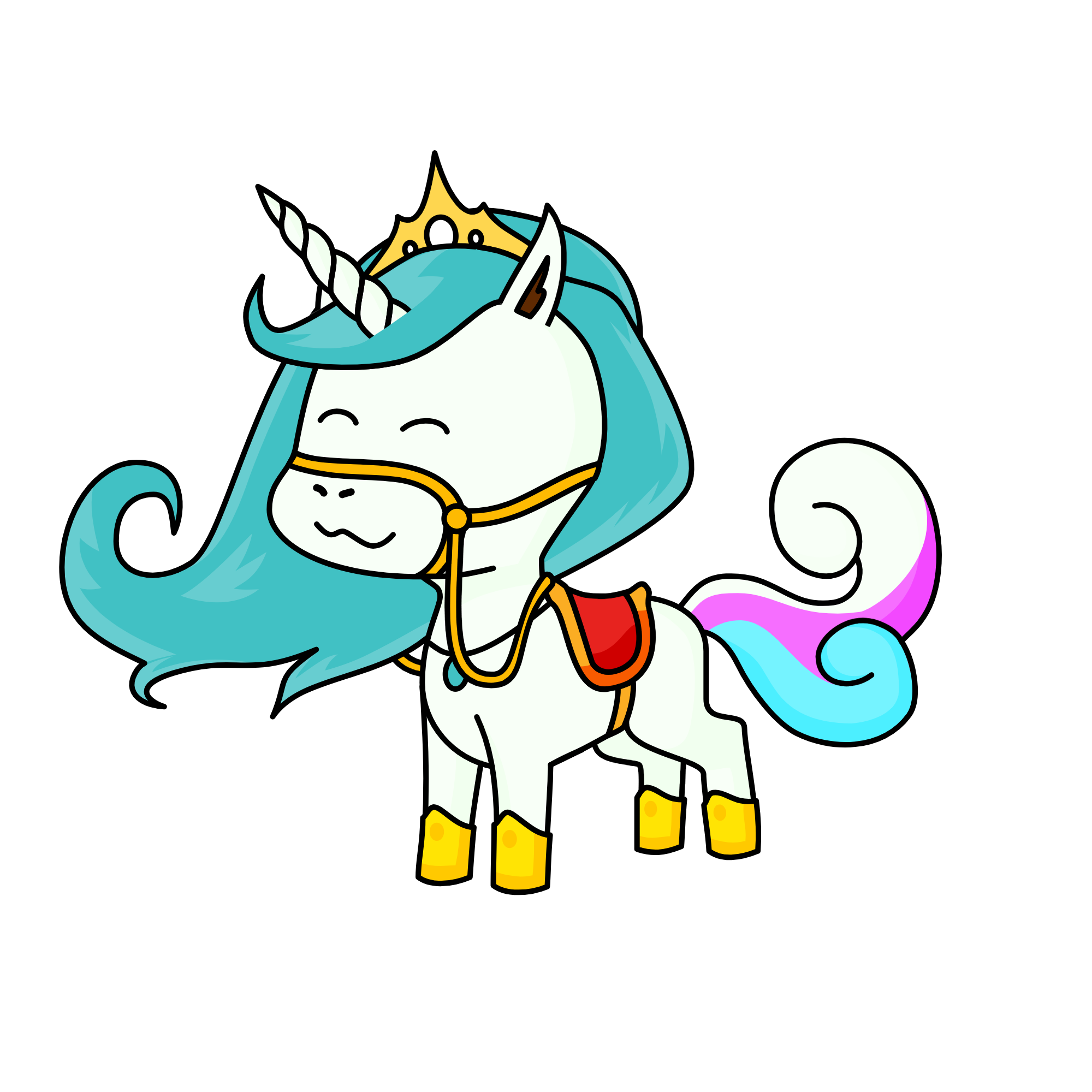 Rina, the unicorn