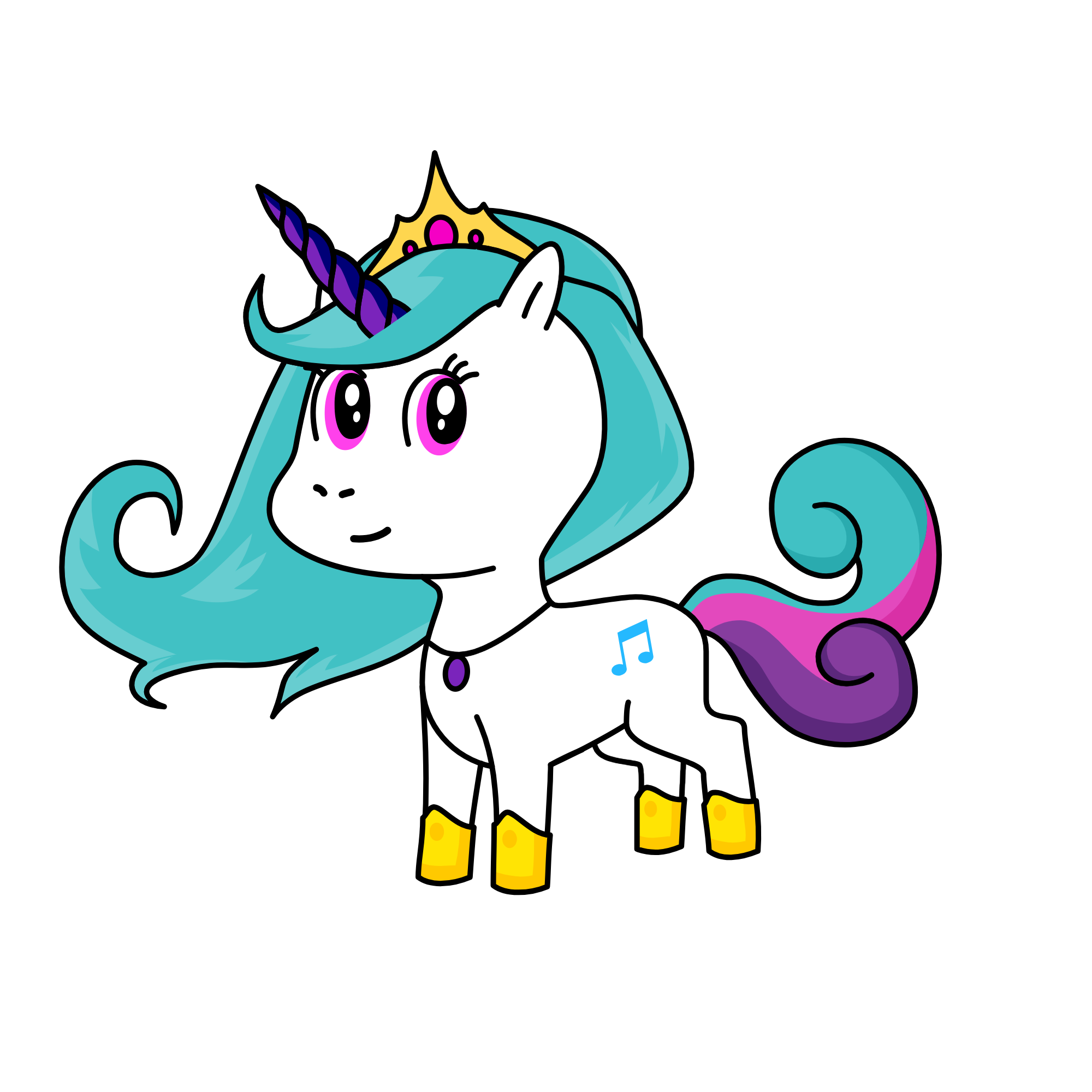 Ayla, the unicorn