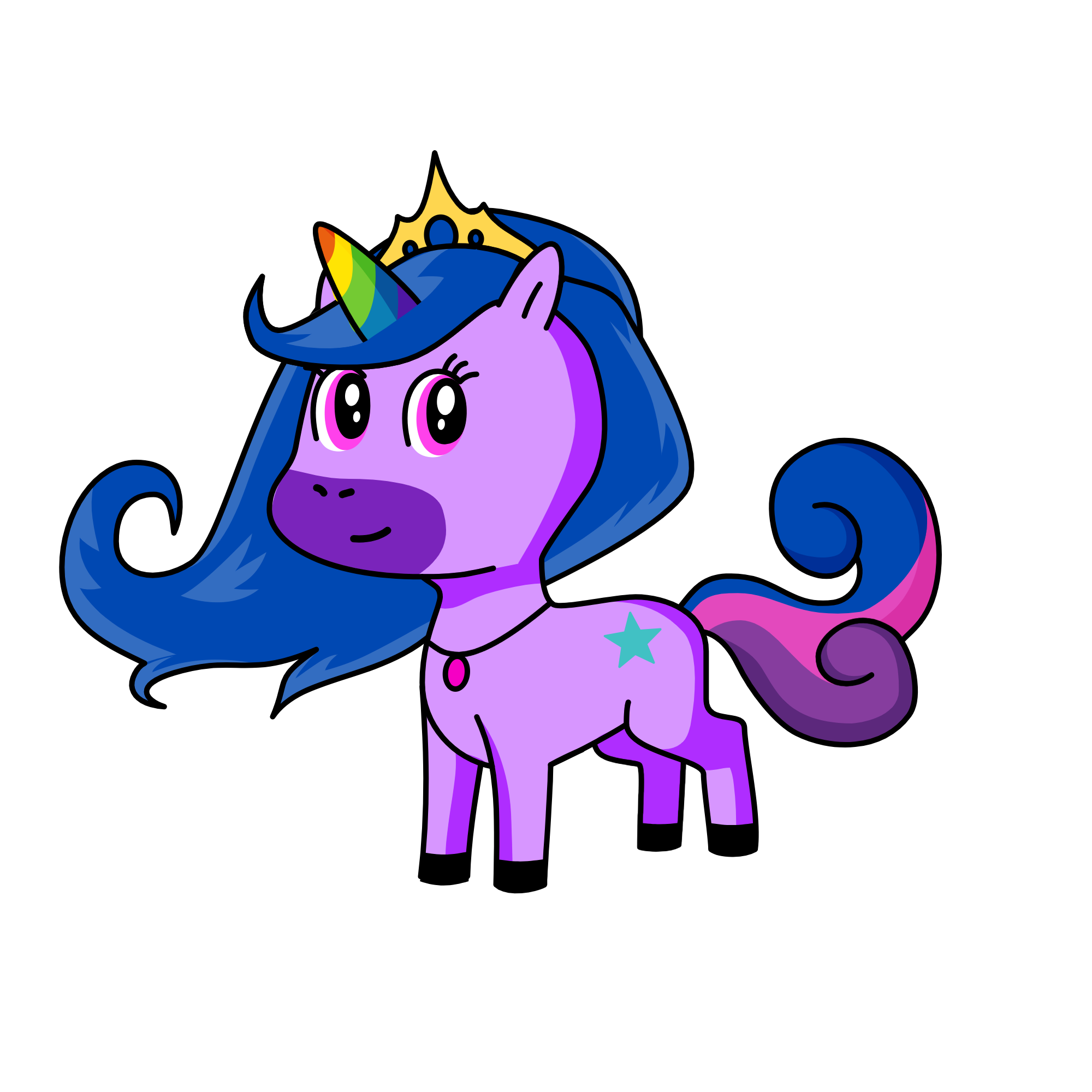 Princess Twilight Sparkle, the unicorn