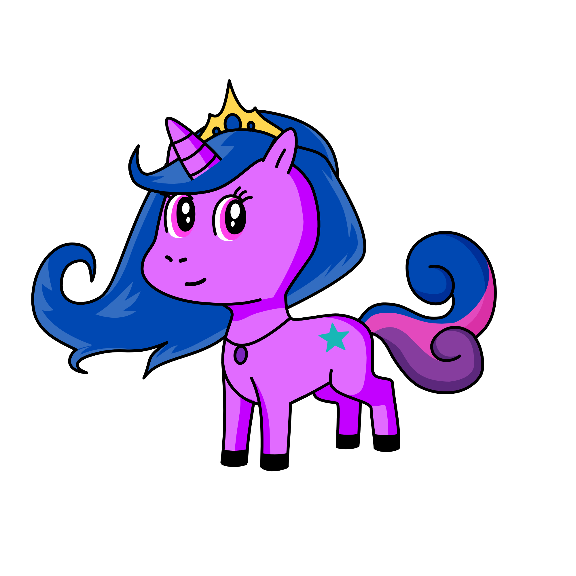 Princess Twilight Sparkle, the unicorn
