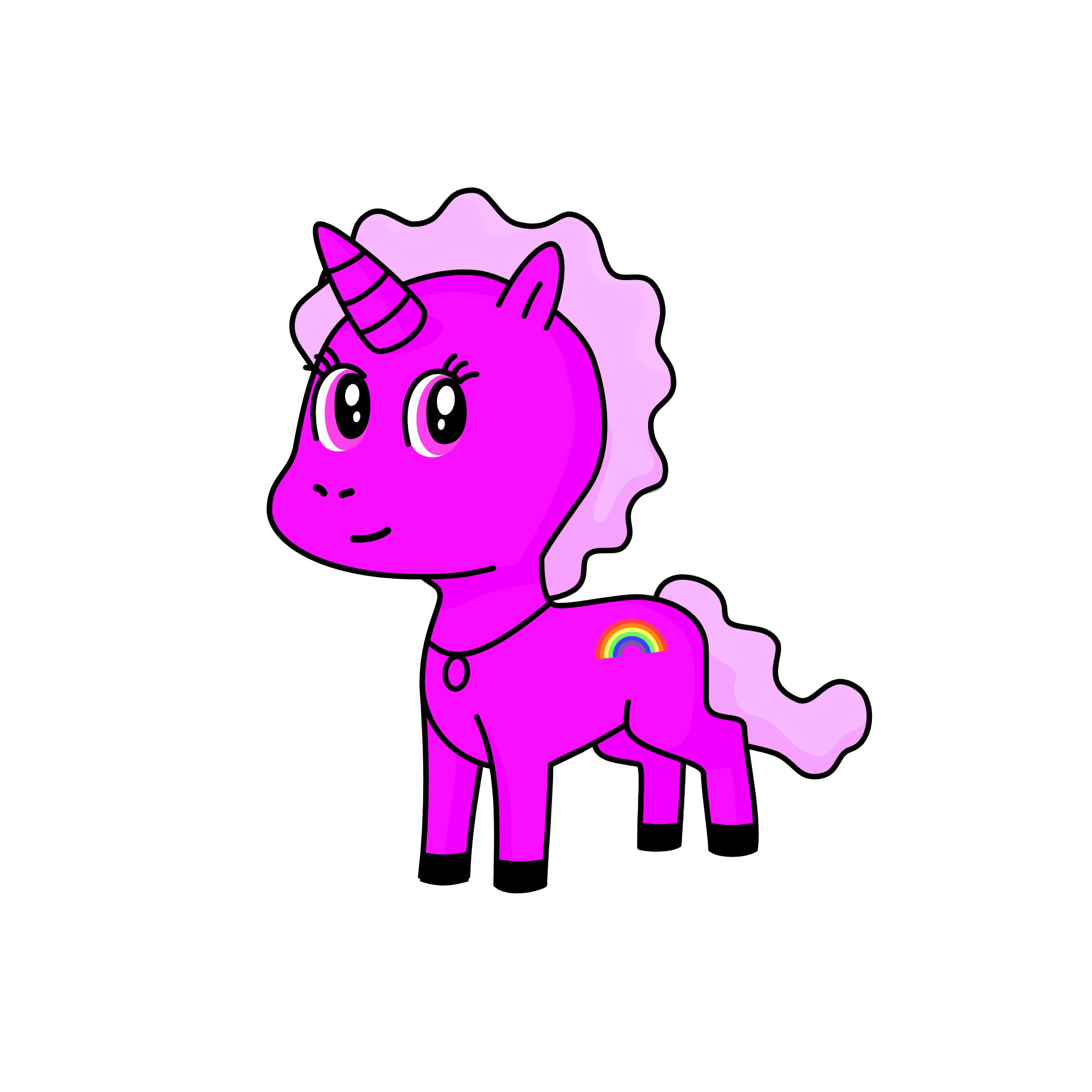 Pinkie Pie, the unicorn