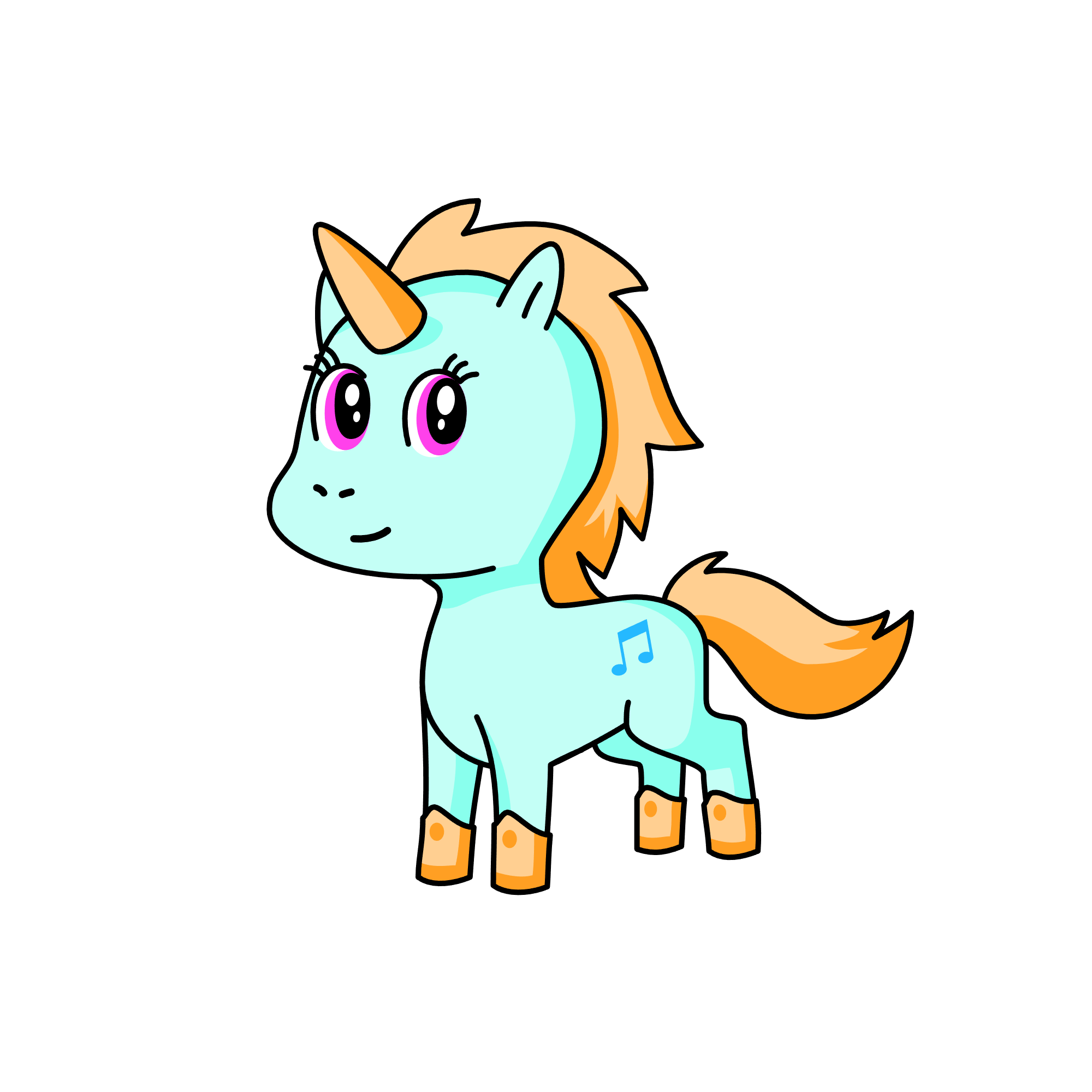 Pearl, the unicorn