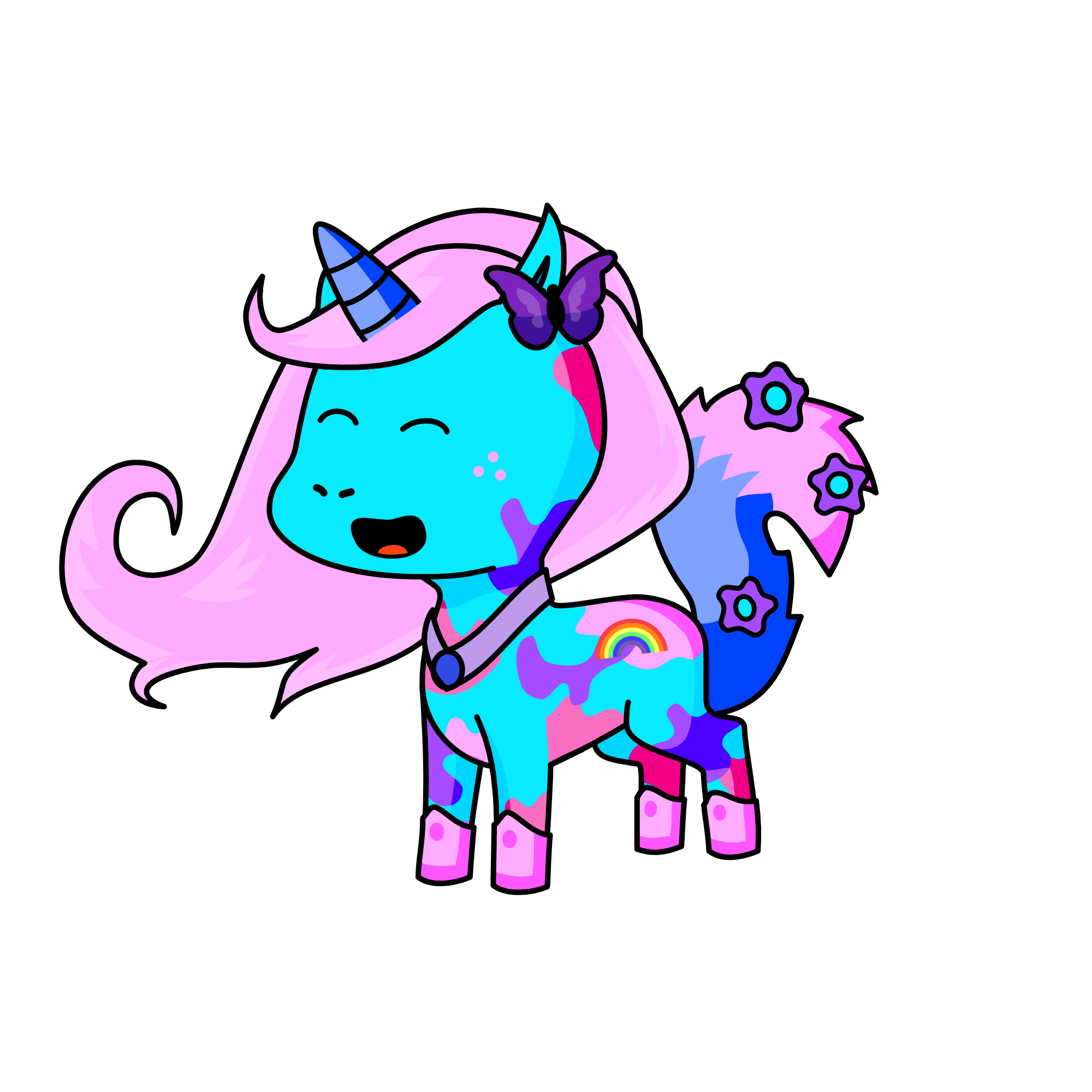 Candyfloss, the unicorn
