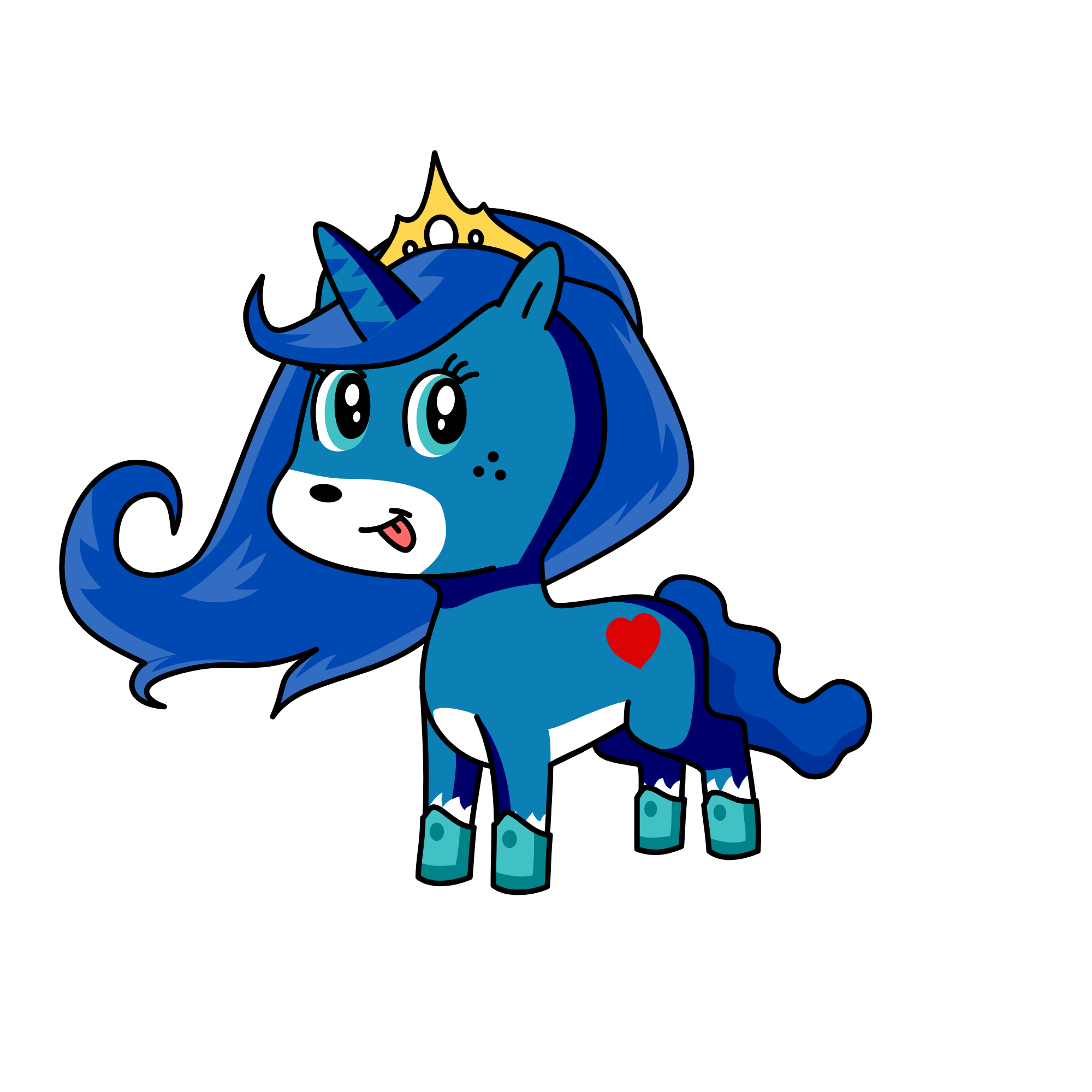 Uni-Filly , the unicorn