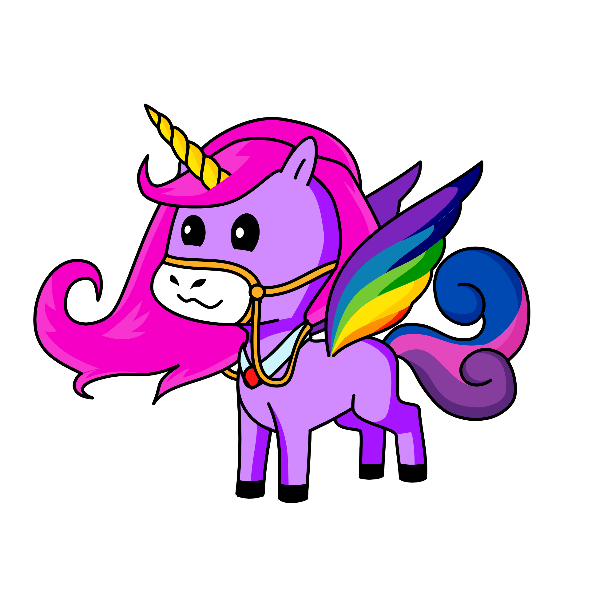 Sky, the unicorn