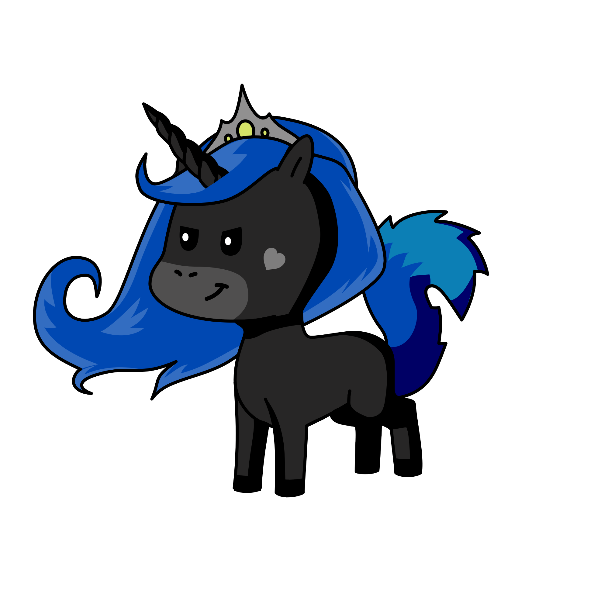 Nighty, the unicorn