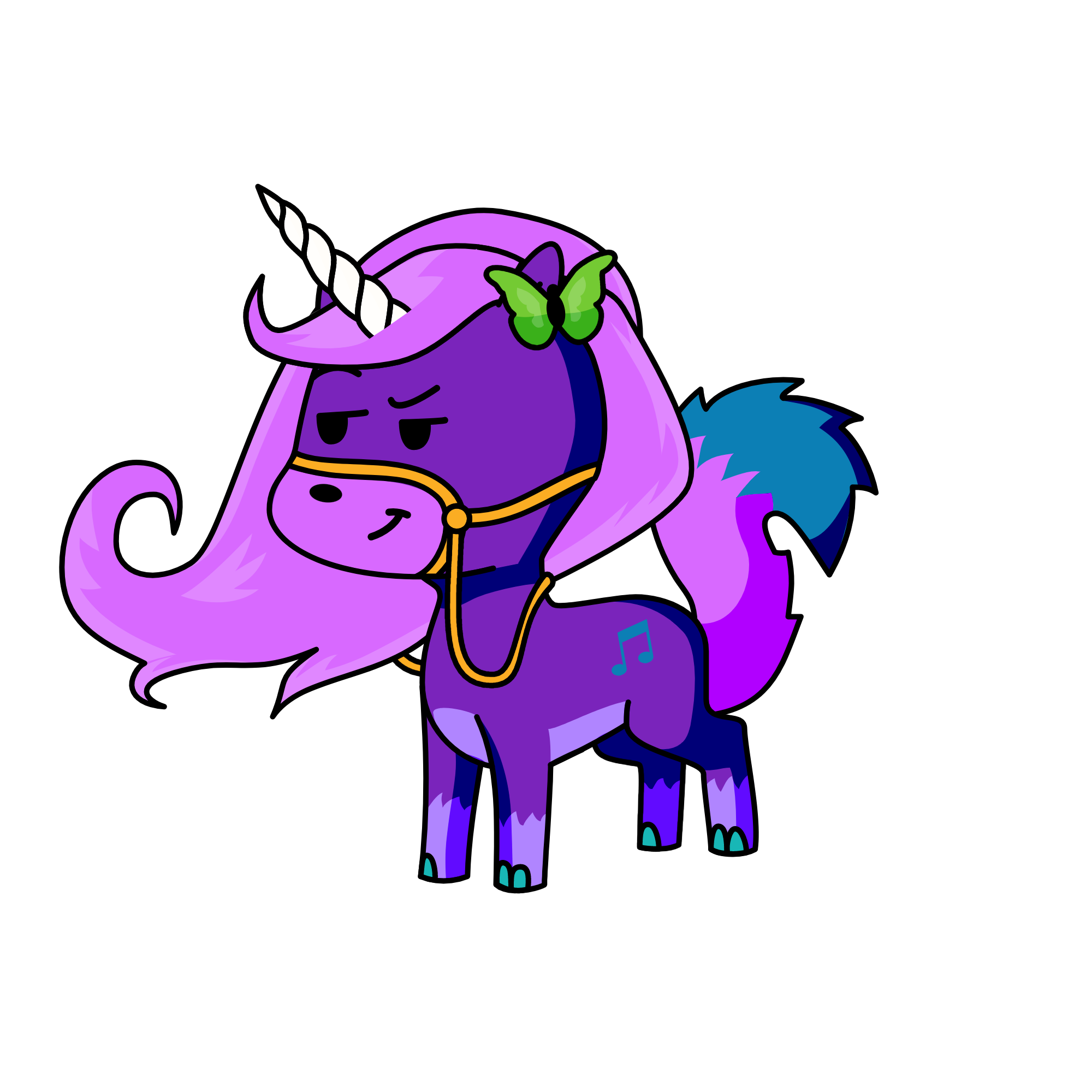 Yo mama, the unicorn