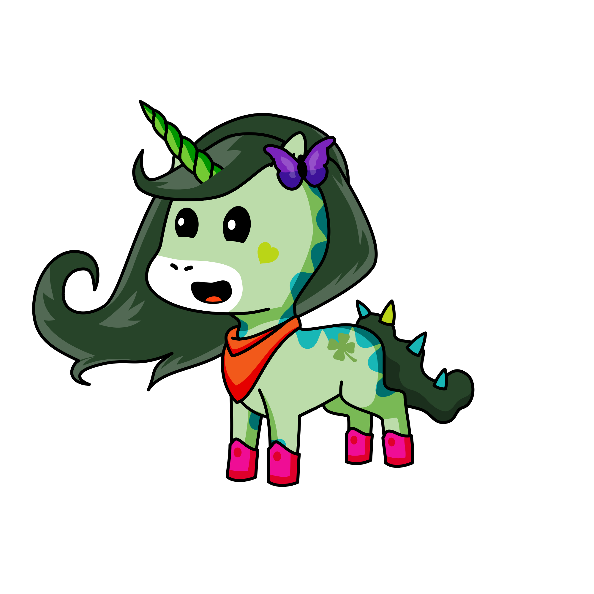 Cacti the Cactus Unicorn , the unicorn
